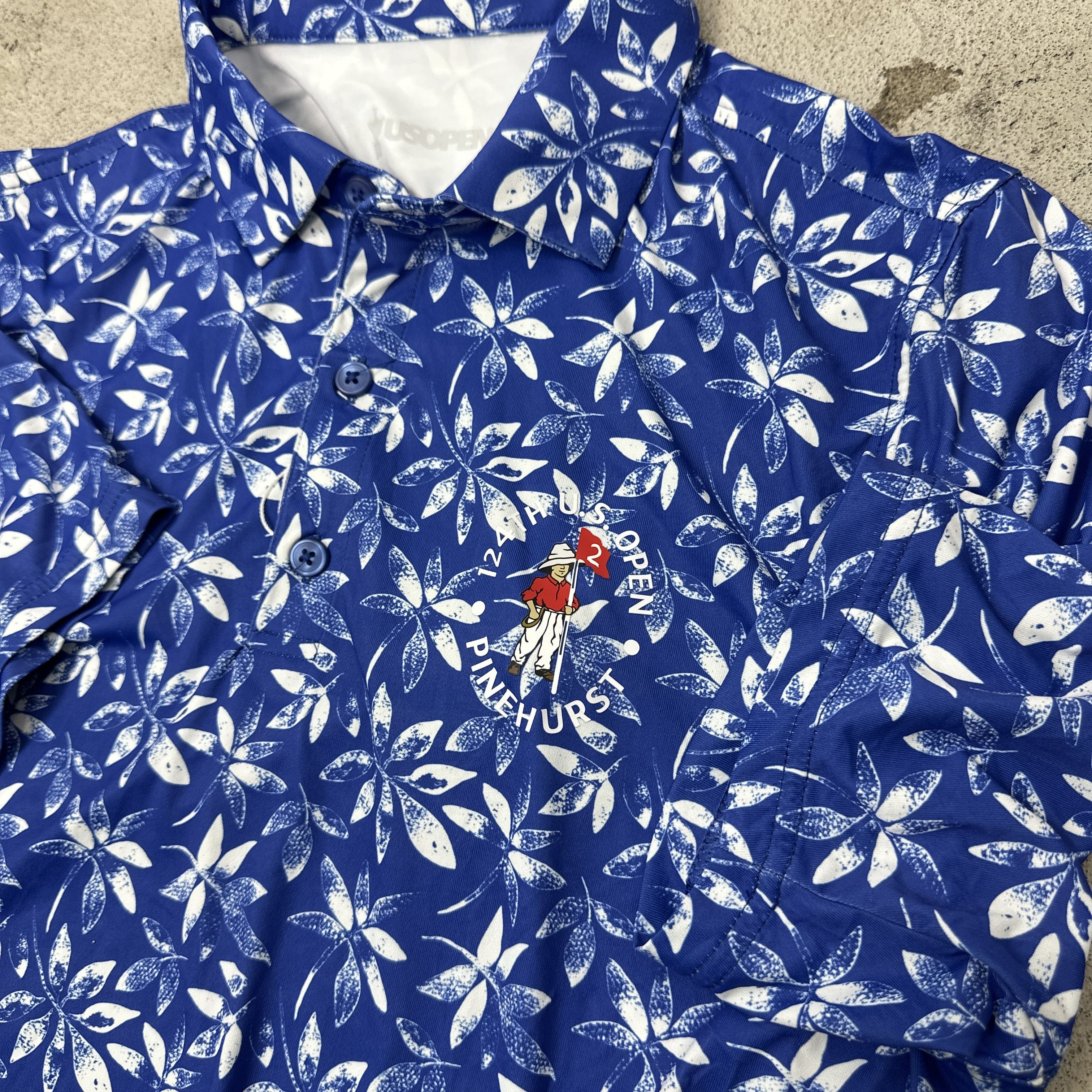 Vintage Vintage Printed Polo Tennis USOPEN USGA Polo T-shirt Y2K Size US M / EU 48-50 / 2 - 3 Thumbnail