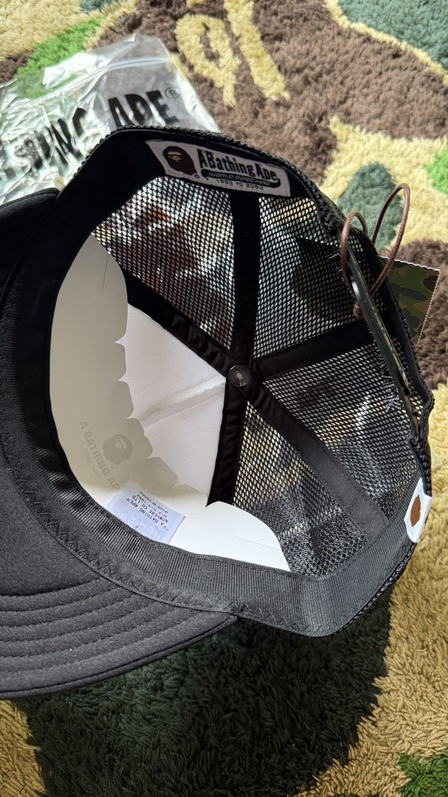 Bape Bape x Liberty Walk Auto Salon Exclusive Mesh Cap Size ONE SIZE - 4 Thumbnail