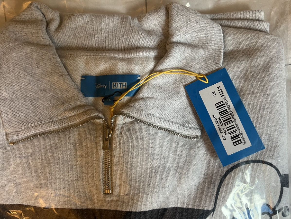 Disney Kith Mickey Full Zip Sweater XL Look as Marvelous as Mickey