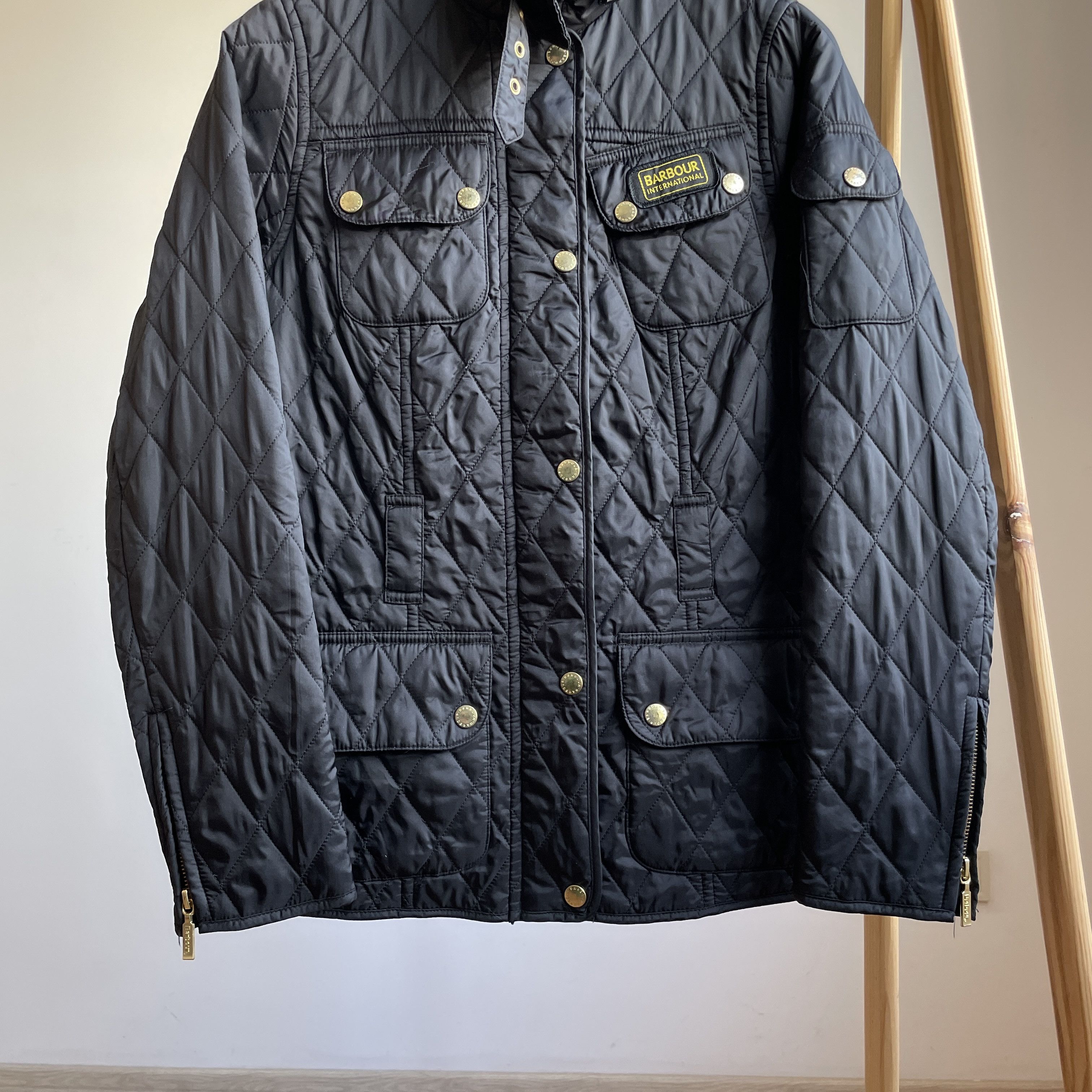 Barbour Barbour International Womens Quilted Jacket Size S / US 4 / IT 40 - 4 Thumbnail