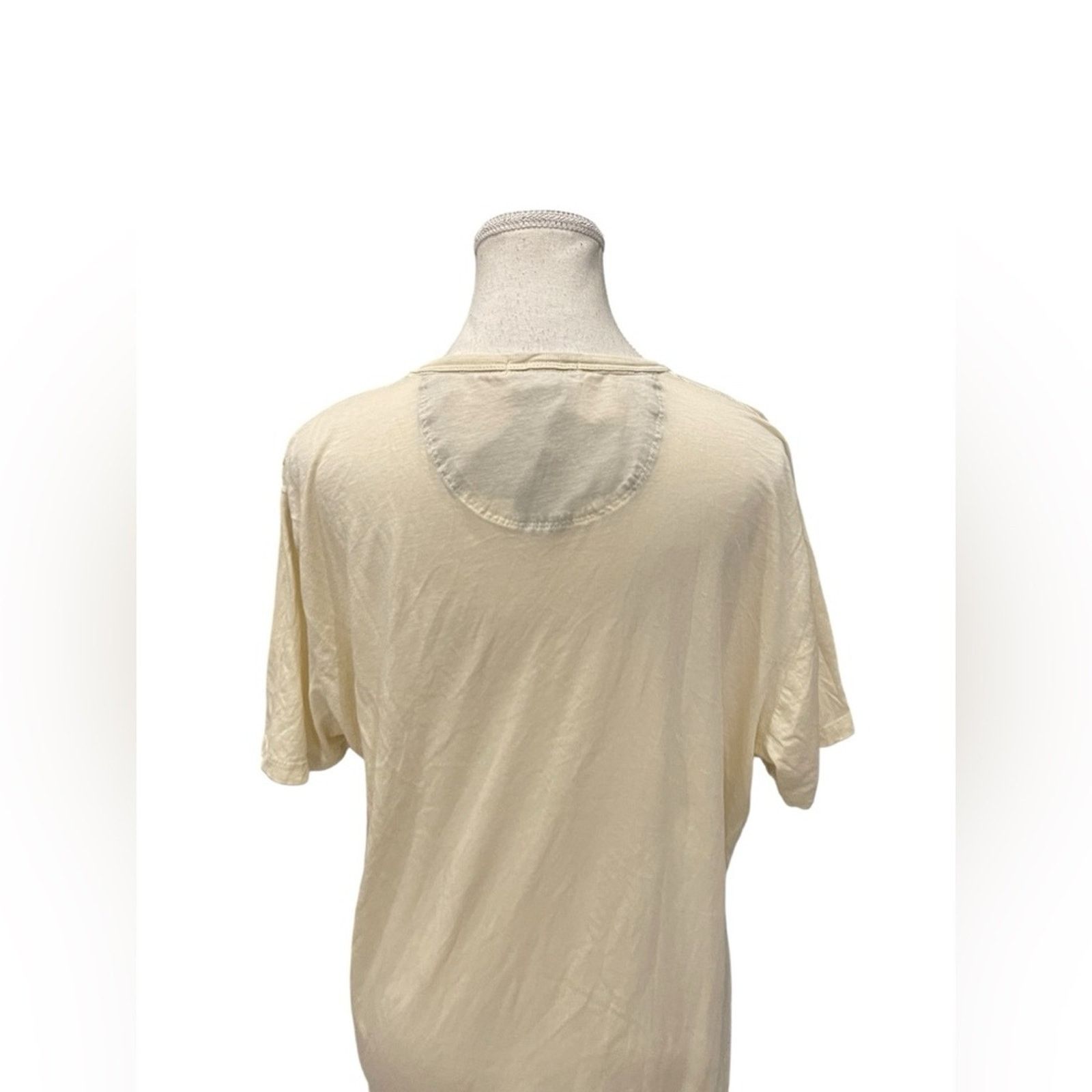 Burberry Burberry Cream Cotton Shirt Size:XL Size XL / US 12-14 / IT 48-50 - 6 Thumbnail