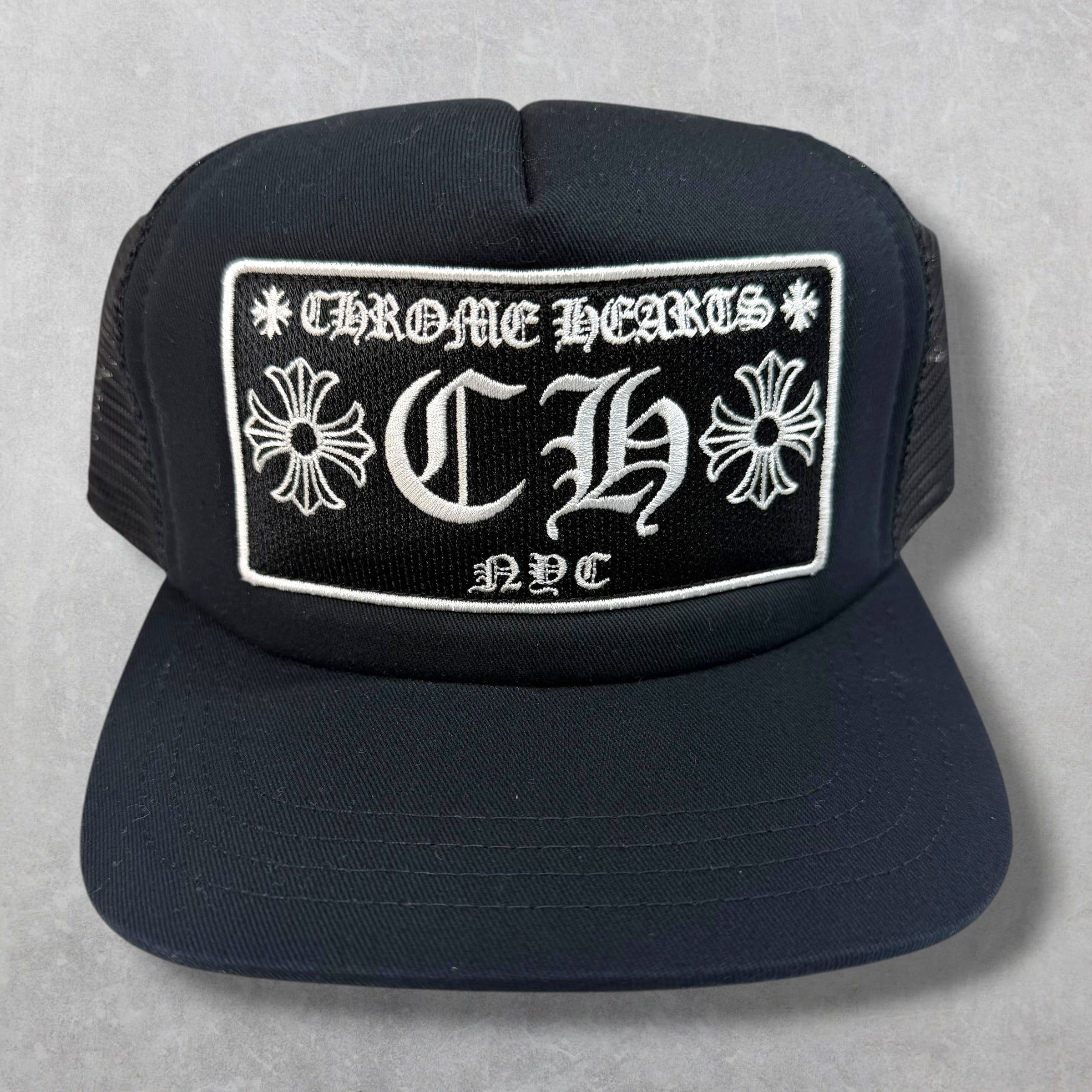 Chrome Hearts Chrome Hearts CH NYC Trucker Hat Size ONE SIZE - 1 Thumbnail