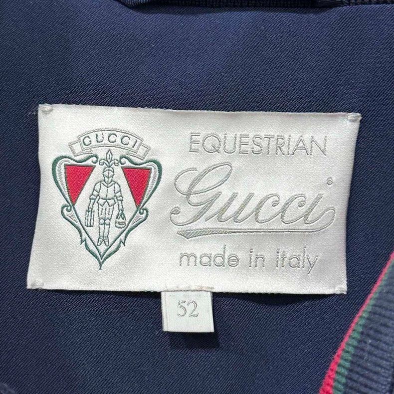 Gucci Embroidered Logo Striped Gucci Jacket-2506 Size US L / EU 52-54 / 3 - 5 Thumbnail