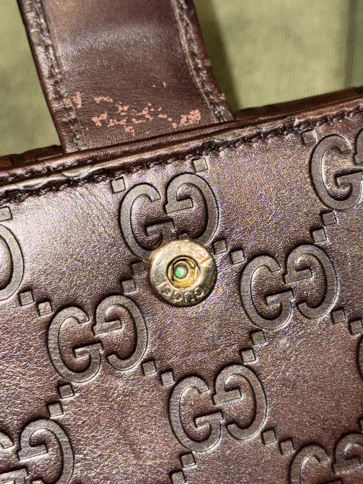 Gucci Gucci Guccissima leather French flap wallet Size ONE SIZE - 8 Thumbnail