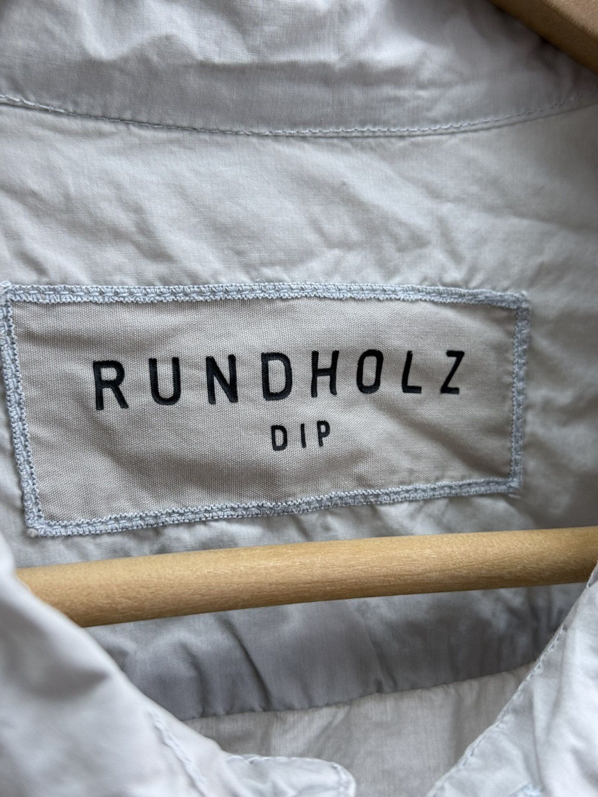 Rundholz Rundholz Dip Gray Cotton Button Up Shirt Size US S / EU 44-46 / 1 - 6 Thumbnail