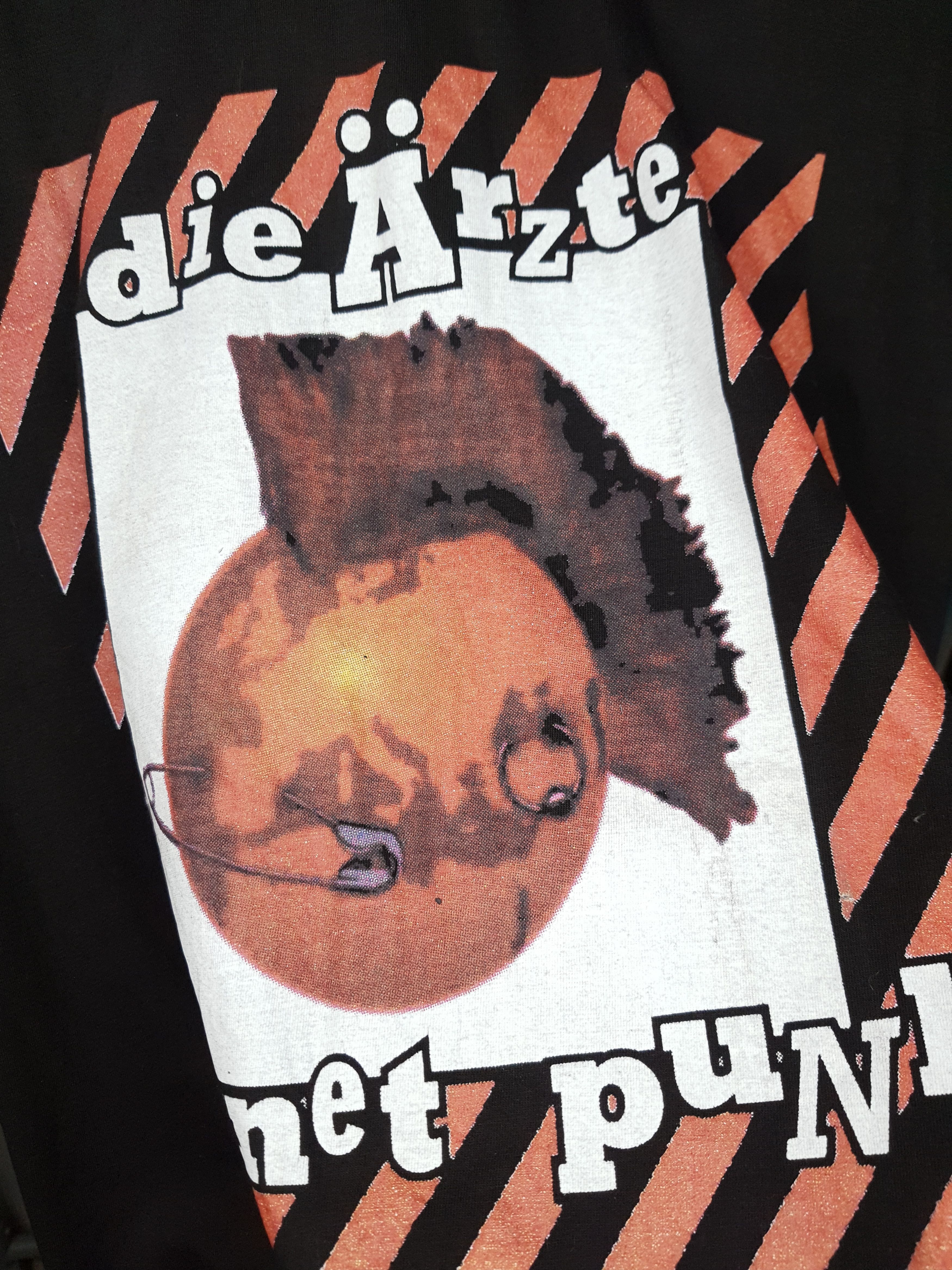 Band Tees × Vintage Die Arze Planet Punk Vintage Tour Promo Graphic T Shirt Size US XL / EU 56 / 4 - 3 Thumbnail