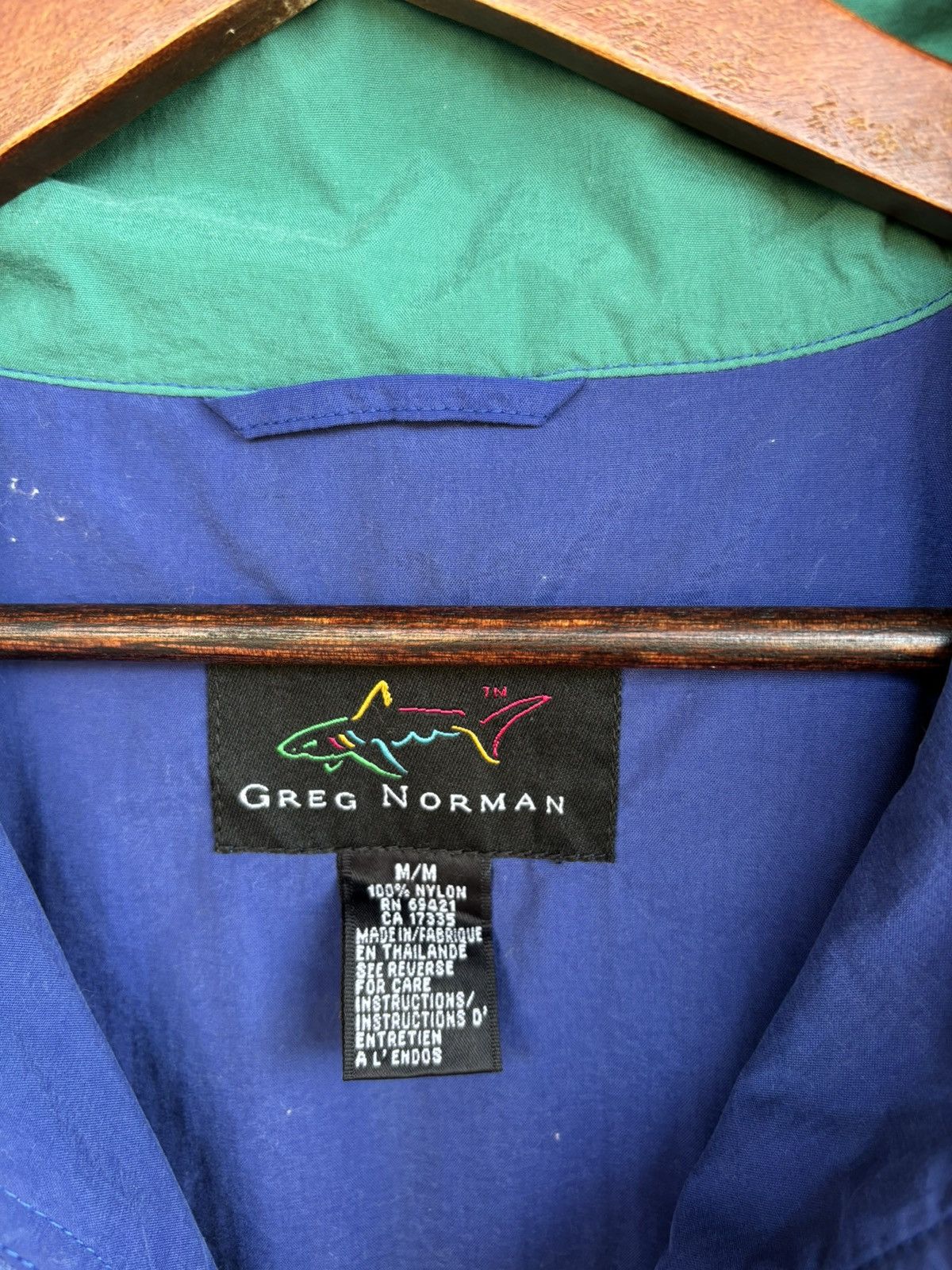 Greg Norman Greg Norman Half Zipper Nylon Windbreaker Size US M / EU 48-50 / 2 - 8 Thumbnail