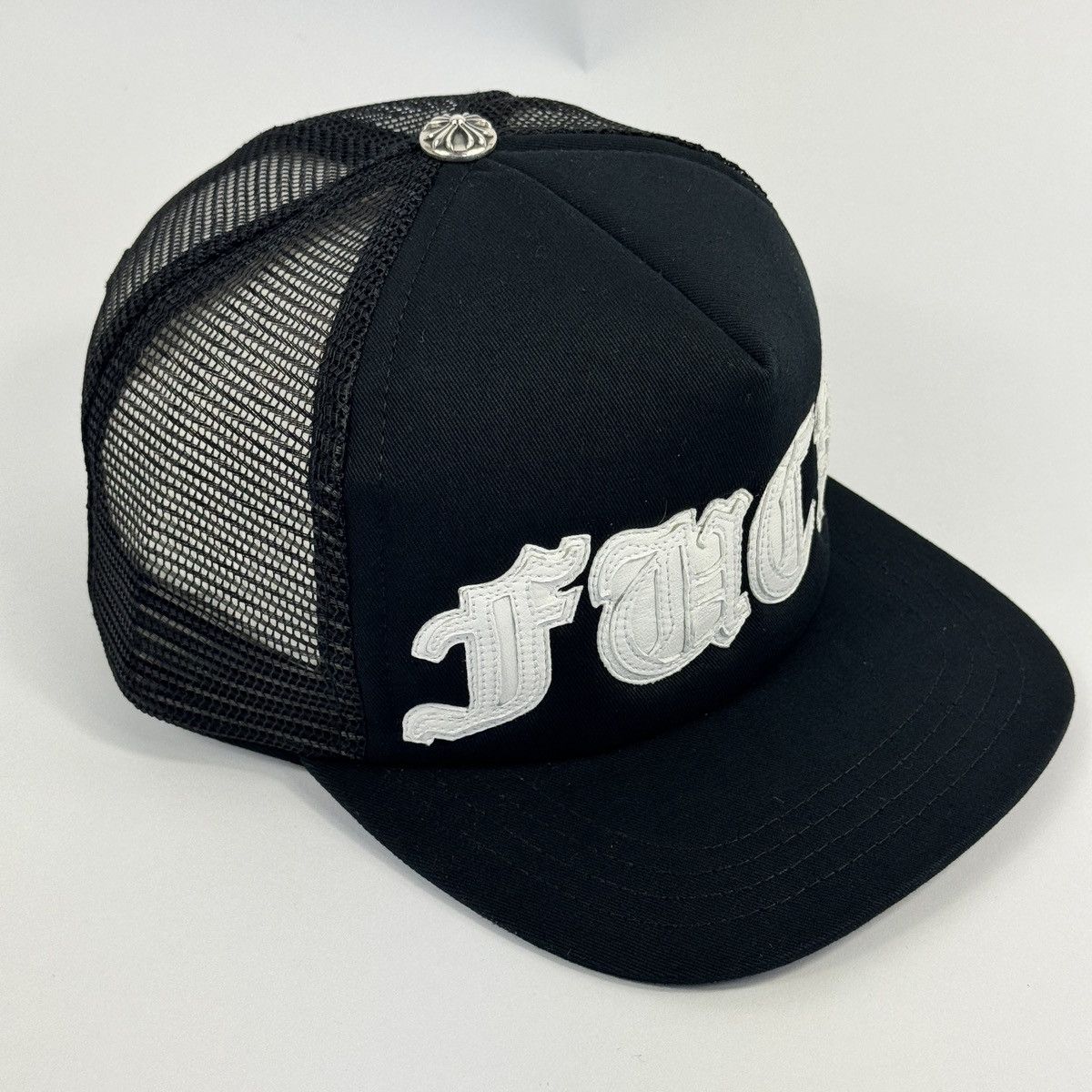 Chrome Hearts WHITE F*CK LEATHER PATCH CAP RARE Size ONE SIZE - 2 Thumbnail