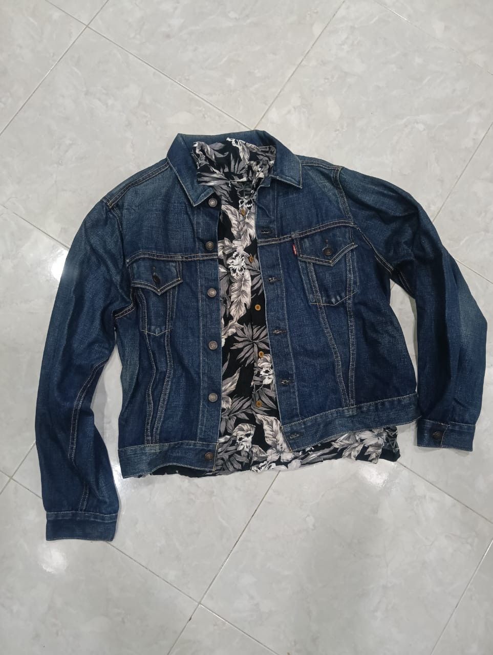 Levi's Vintage Levis 557xx Jacket 42 Made in Japan Size US XS / EU 42 / 0 - 2 Thumbnail
