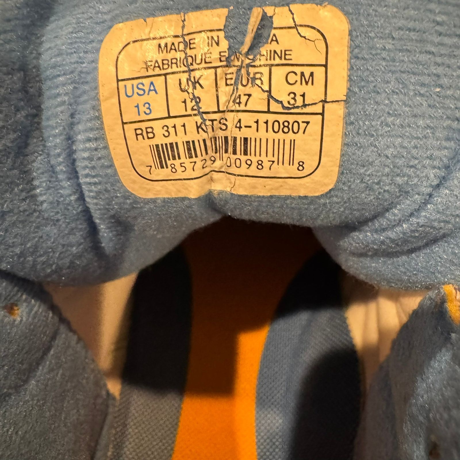 Reebok Vintage Minneapolois Lakers D'Funkd Reebok Shoes Size US 13 / EU 46 - 6 Thumbnail