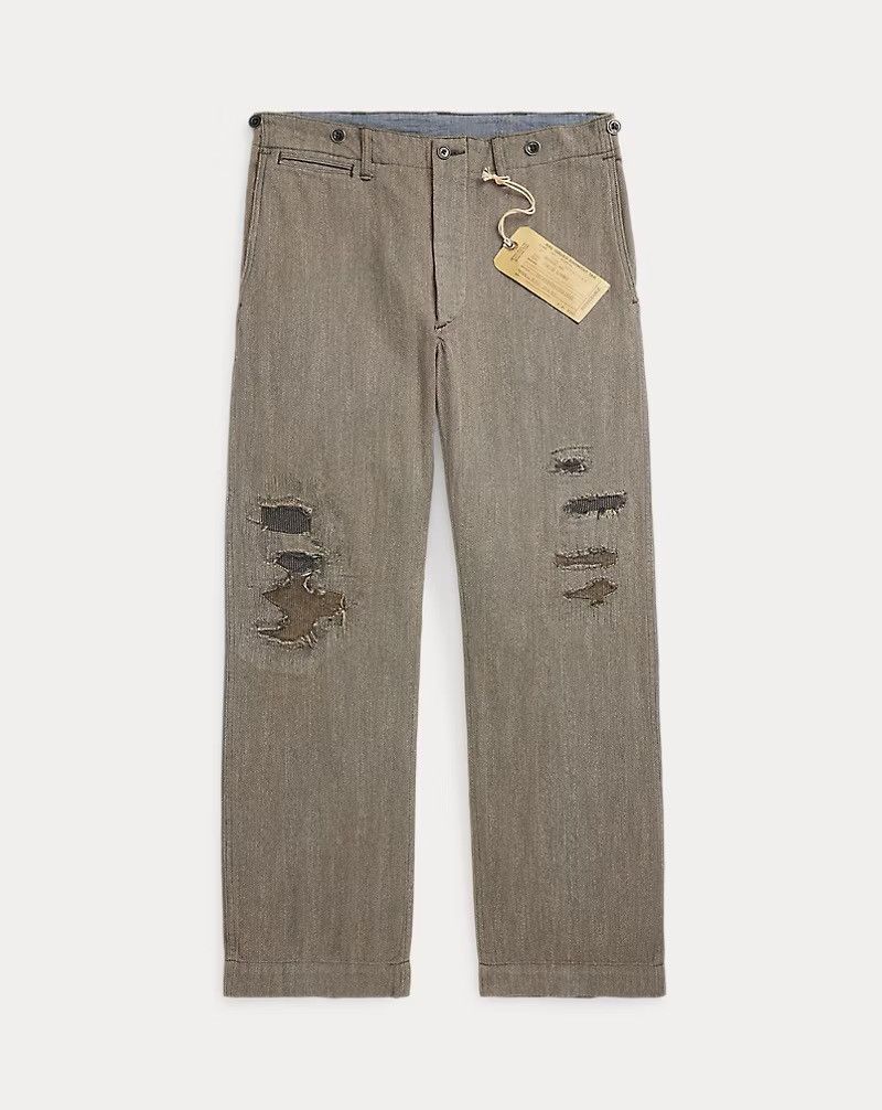 RRL Ralph Lauren Vintage RRL Ralph Lauren Herringbone Twill Field Pant Size US 32 / EU 48 - 1 Thumbnail