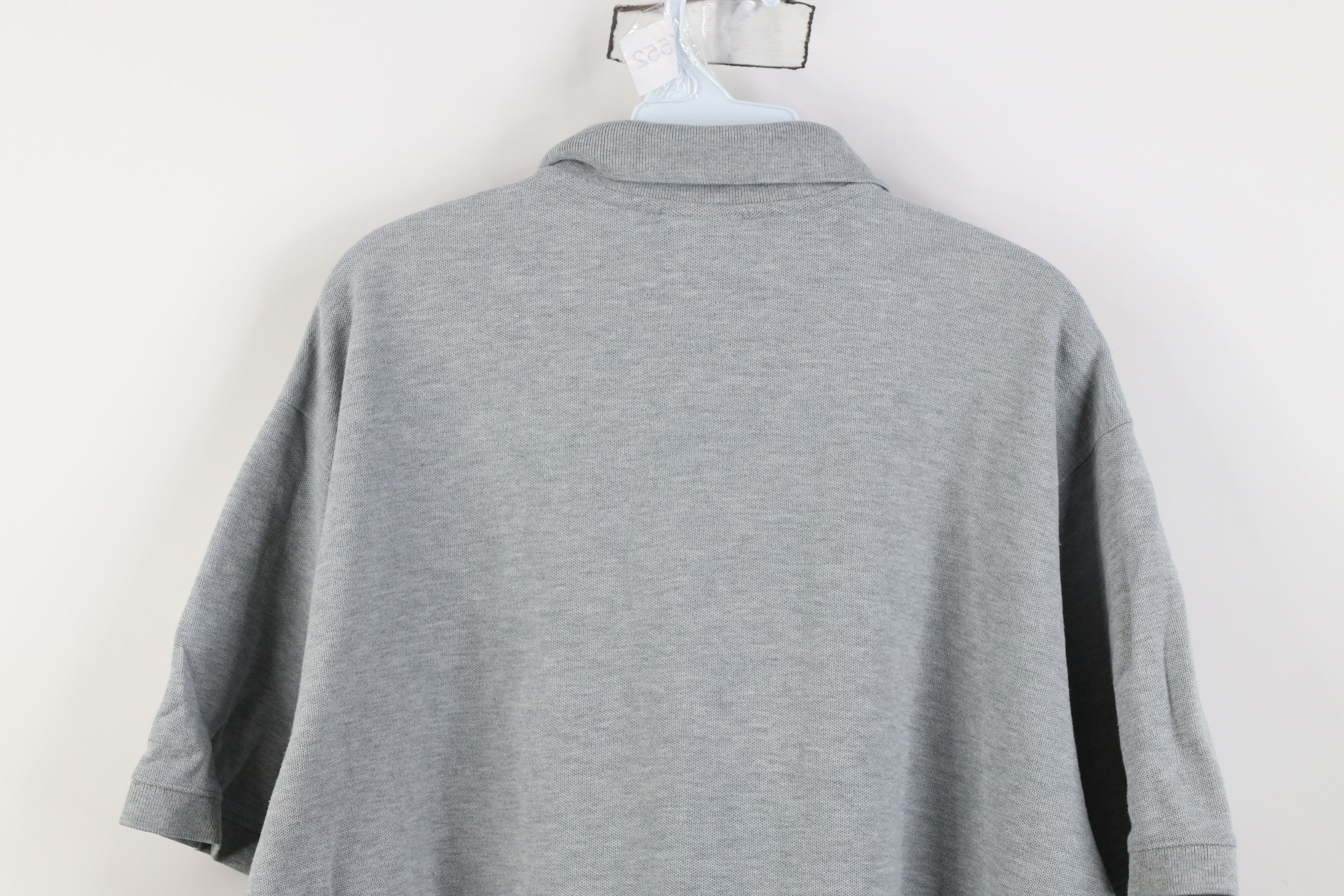 L.L. Bean Vintage 90s LL Bean Cotton Collared Golf Polo Shirt Gray Size US XL / EU 56 / 4 - 12 Thumbnail