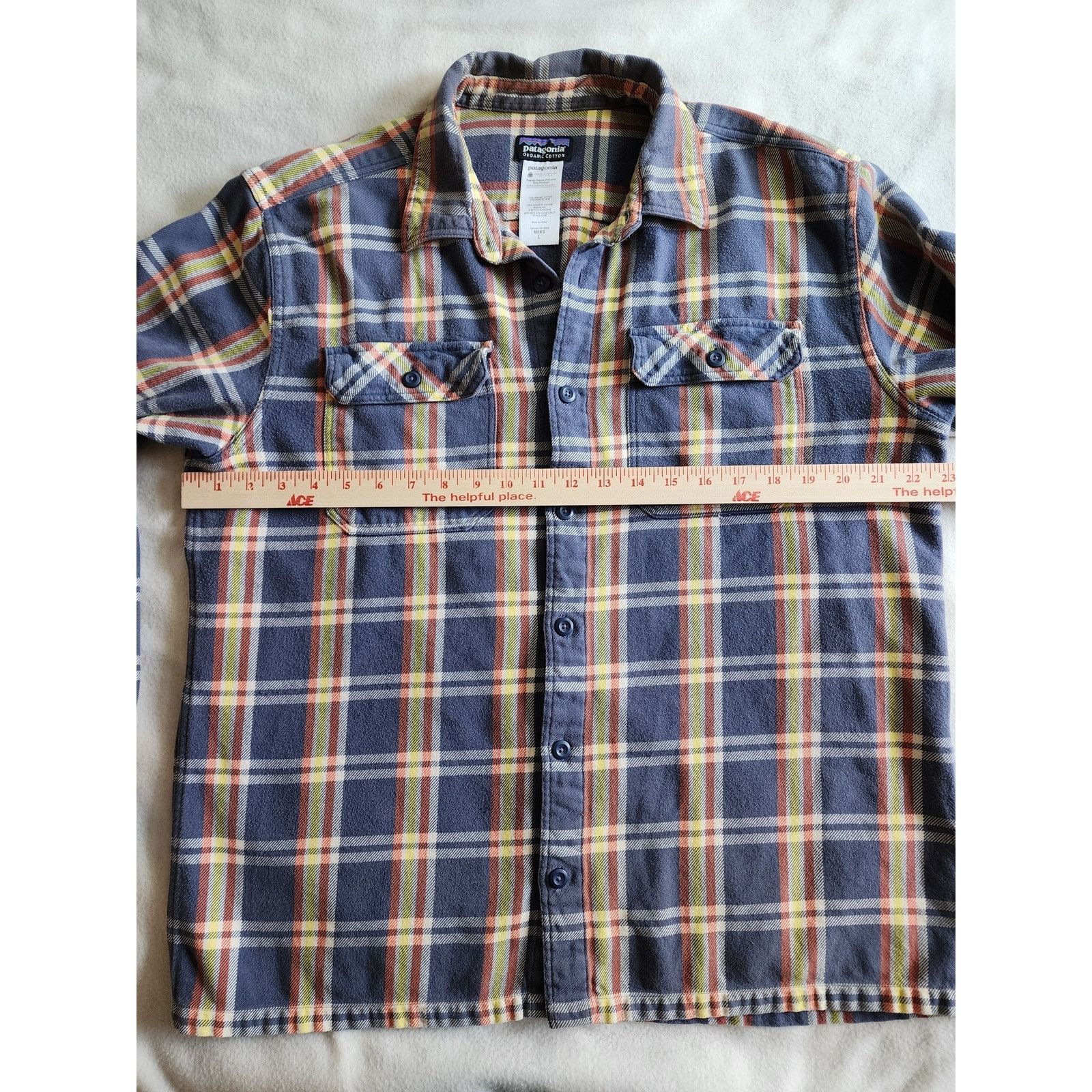 Patagonia Patagonia Fjord Flannel Shirt Heavyweight L Plaid Shacket Size US L / EU 52-54 / 3 - 7 Thumbnail