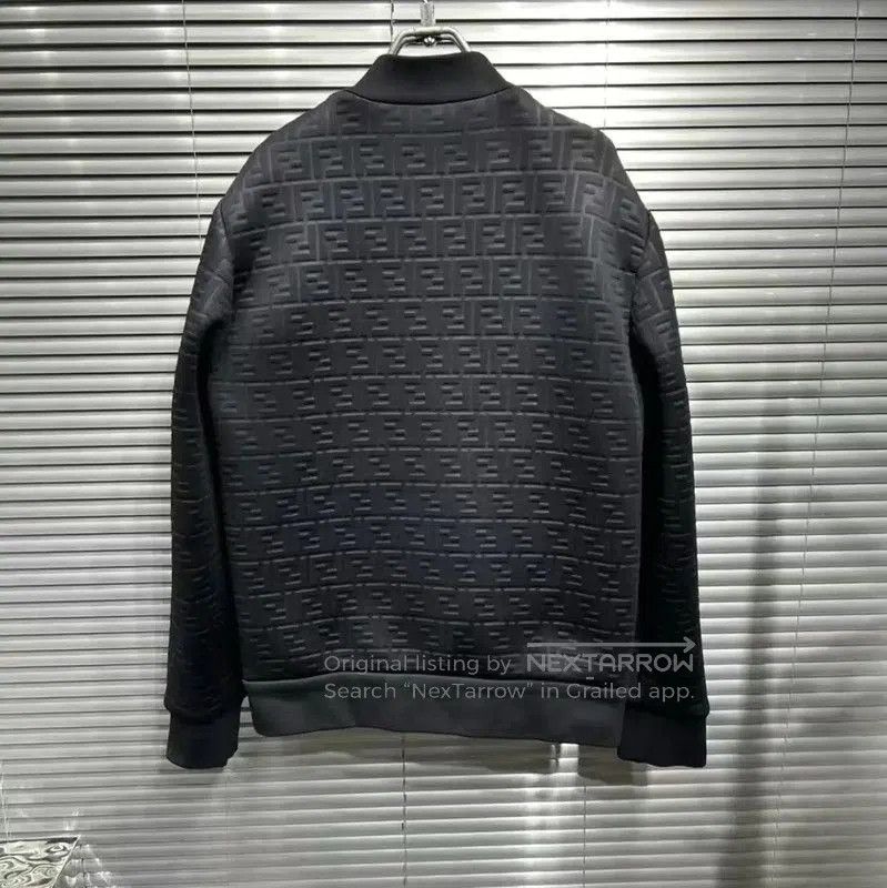 Fendi Fendi Black Men's Bomber Jacket . Size US M / EU 48-50 / 2 - 2 Thumbnail