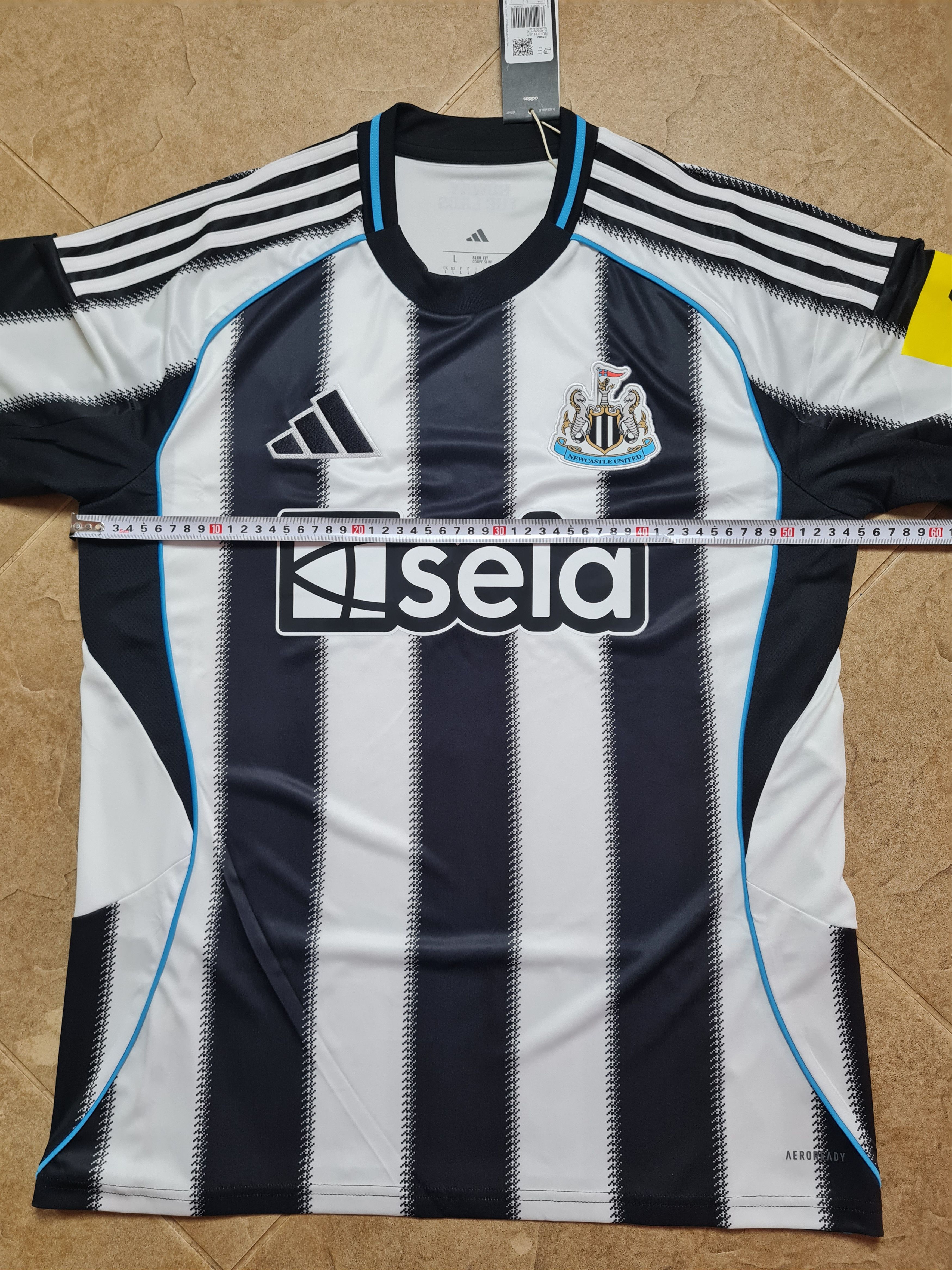 Adidas Adidas Newcastle United 24/25 Home Jersey Sela Noon JI 7382 Size US L / EU 52-54 / 3 - 17 Thumbnail
