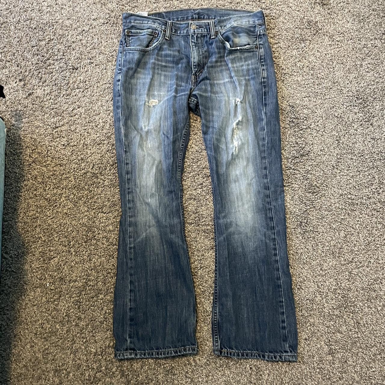 Levi's × Vintage Levi’s 527 ripped distressed jeans Size US 34 / EU 50 - 1 Thumbnail