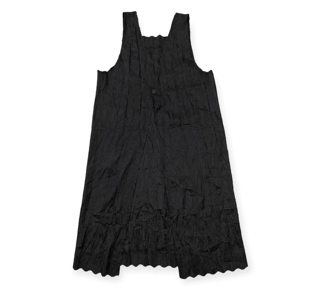 image of Issey Miyake x Issey Miyake Pleats Please Pleats Apron Dress in Black, Women's