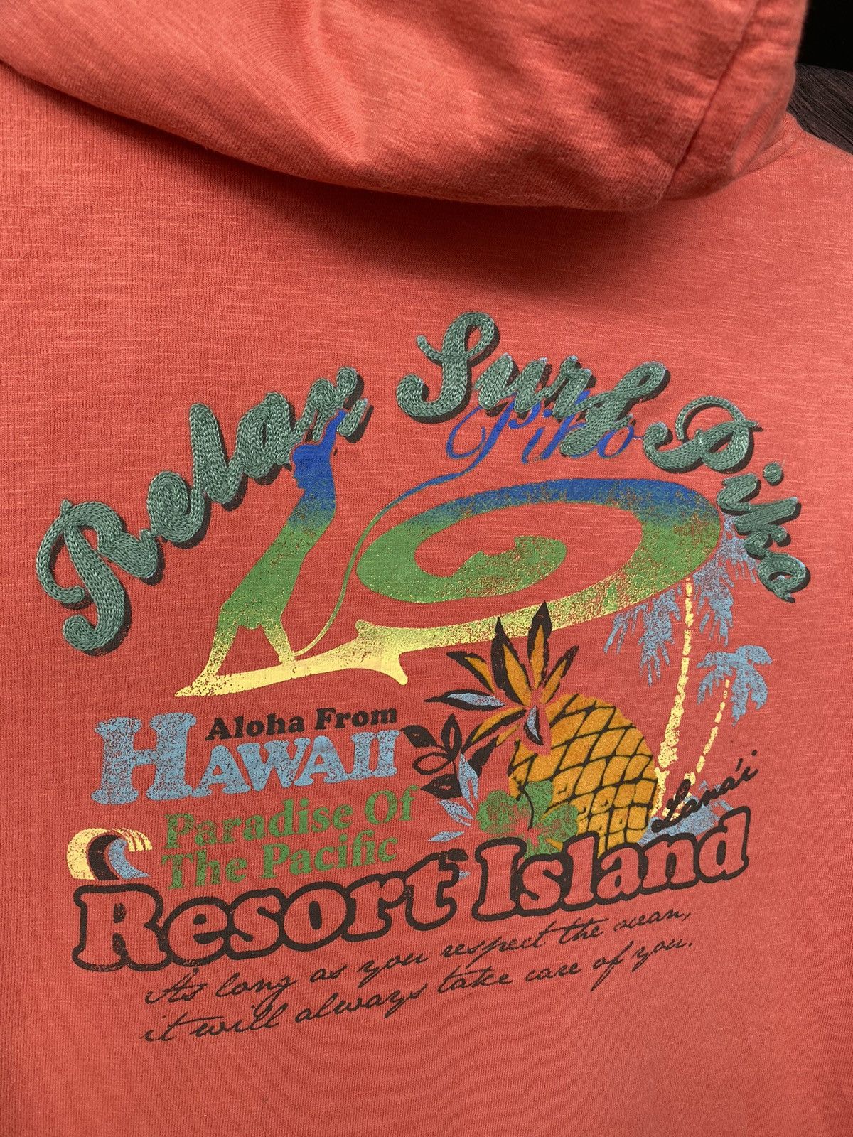 Vintage 🔥 Rare 🔥 Vintage Surf Piko Hoodie Embroidery Design Size US XL / EU 56 / 4 - 10 Thumbnail