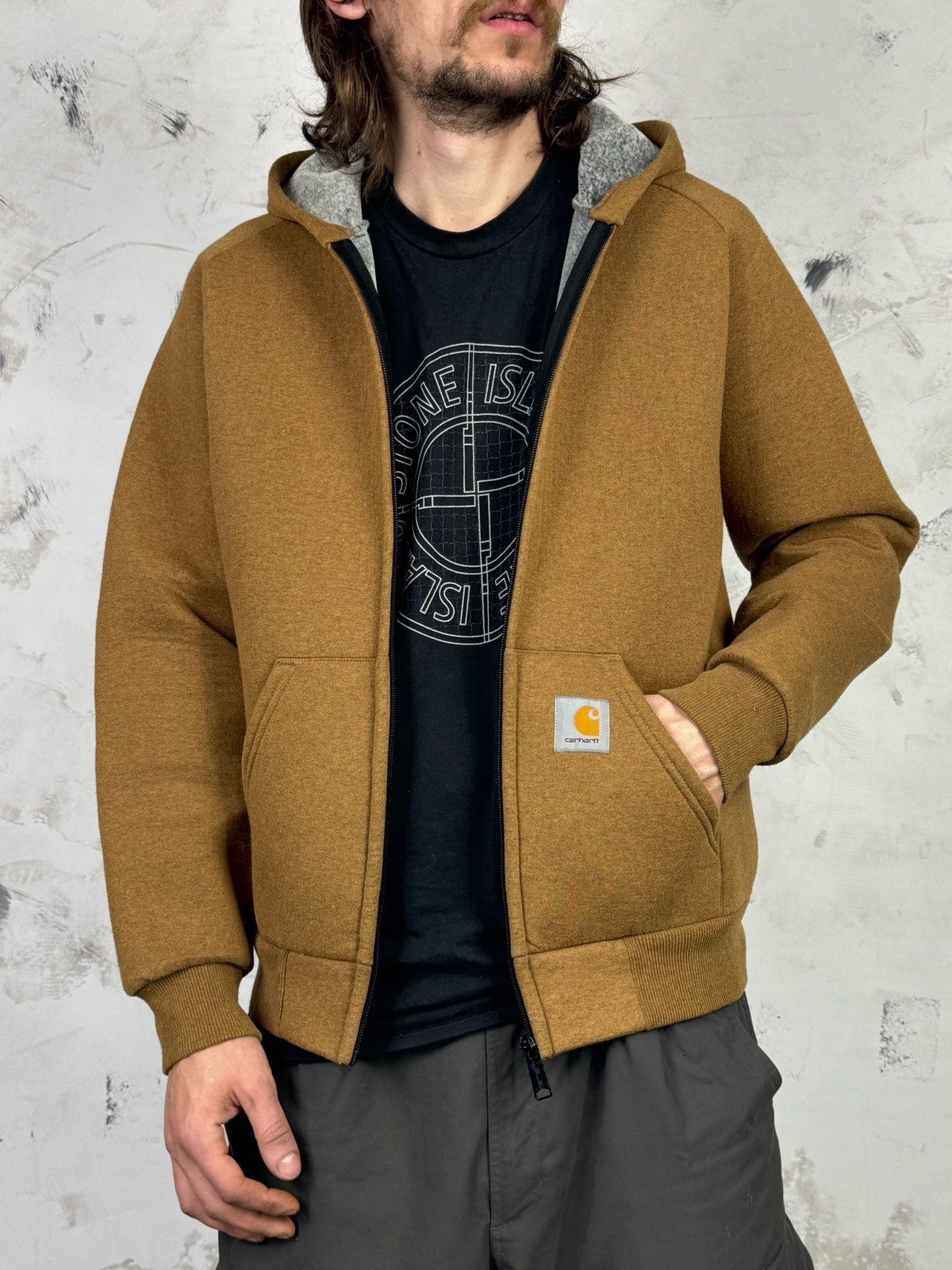 Carhartt Vintage Carhartt Wip Car Lux Hoodie Jacket Size M Size US M / EU 48-50 / 2 - 1 Thumbnail