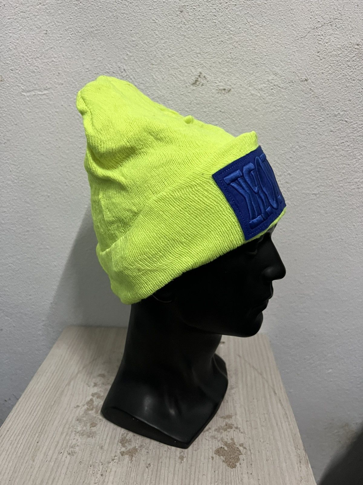 Vintage Vintage New York Spell Out Beanie Hat Size ONE SIZE - 4 Thumbnail