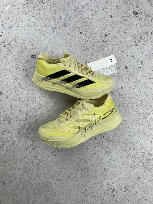 Adidas Adidas Y-3 Yohji Yamamoto Boston 11 Flush Yellow Size 10.5