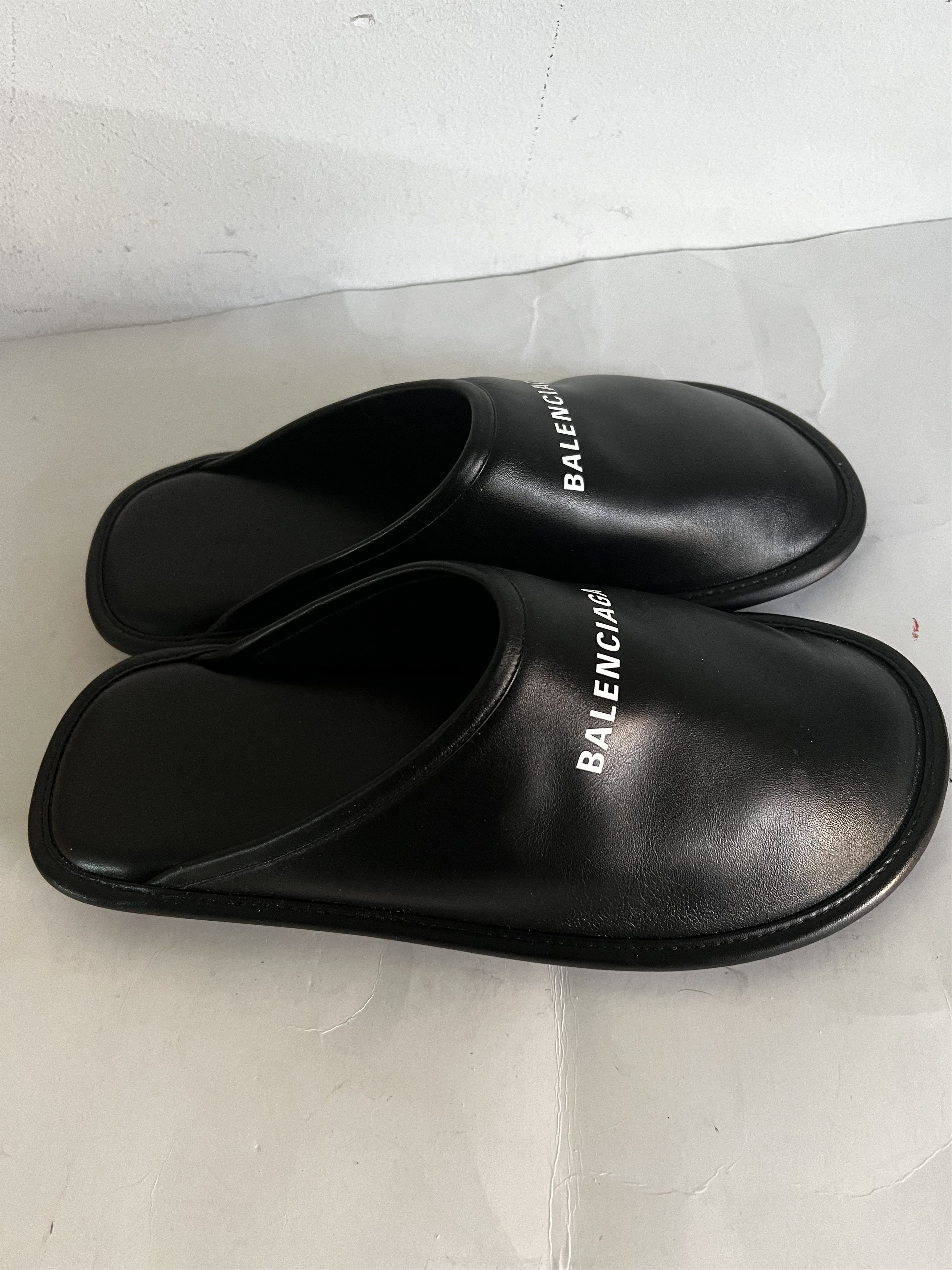 Balenciaga Balenciaga Slipper-Mule Black Leather Size US 9 / EU 42 - 6 Thumbnail