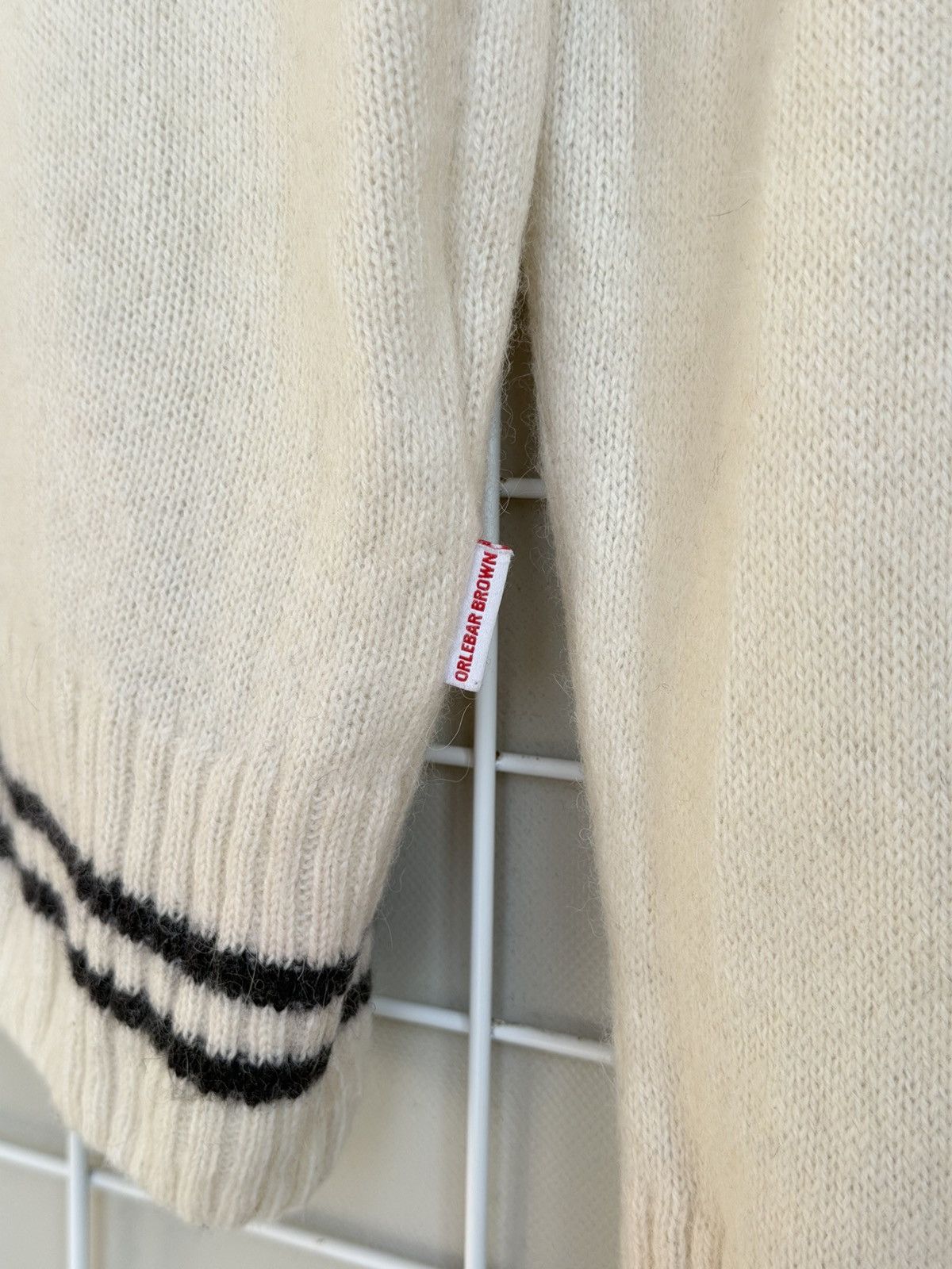 Orlebar Brown Orlebar Brown Gategill Alpaca Knit Sweater Mens Size S/M Size US S / EU 44-46 / 1 - 9 Thumbnail