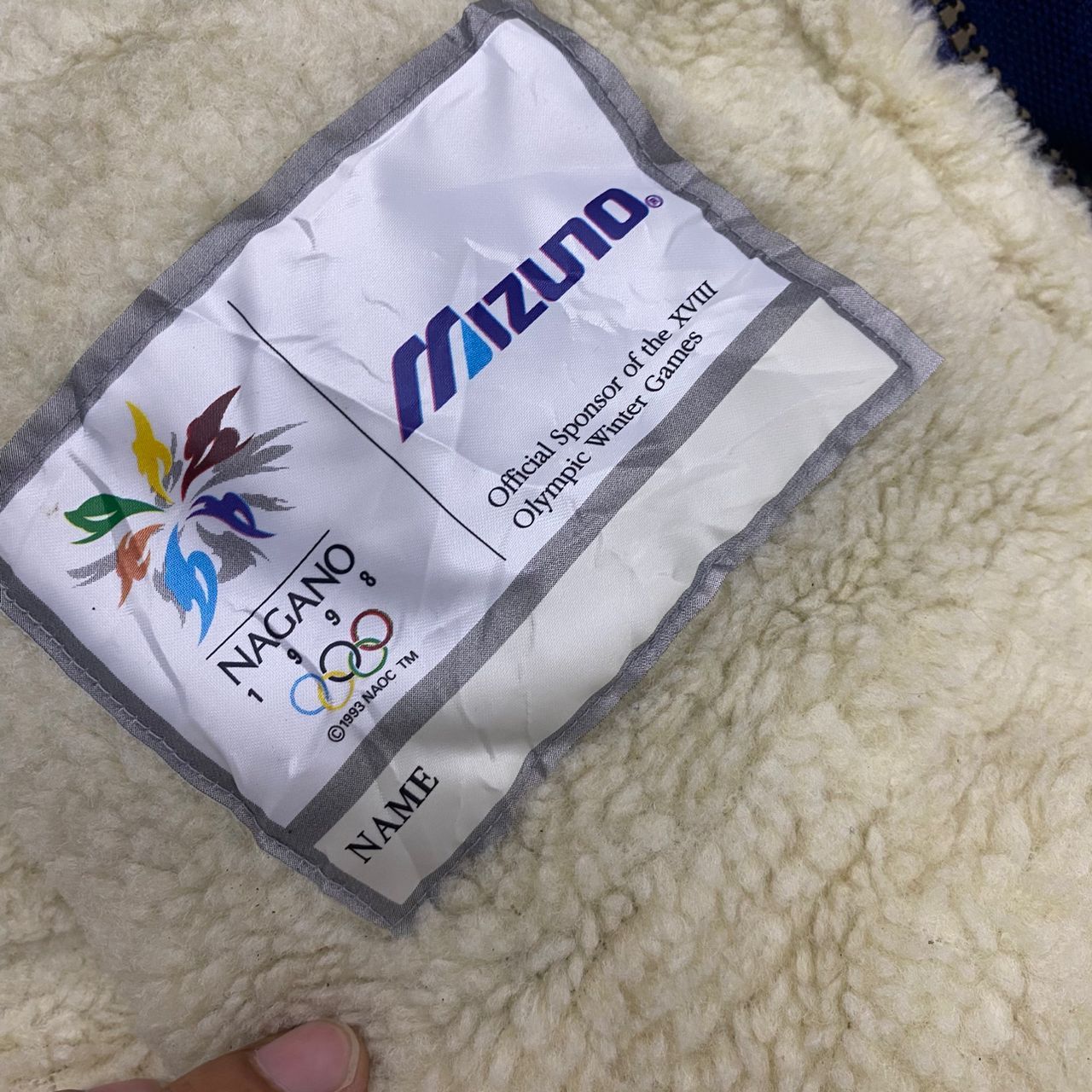 Mizuno Vintage 1998 Mizuno Nagano Japan Olimpic Sherpa Japan Jacket Size US L / EU 52-54 / 3 - 17 Thumbnail