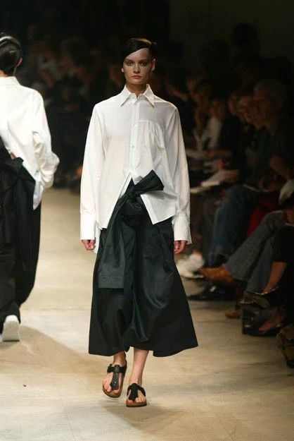 Y's Y's size 3 03ss Show Knotted Skirt Size 25" / US 0 / IT 36 - 1 Thumbnail