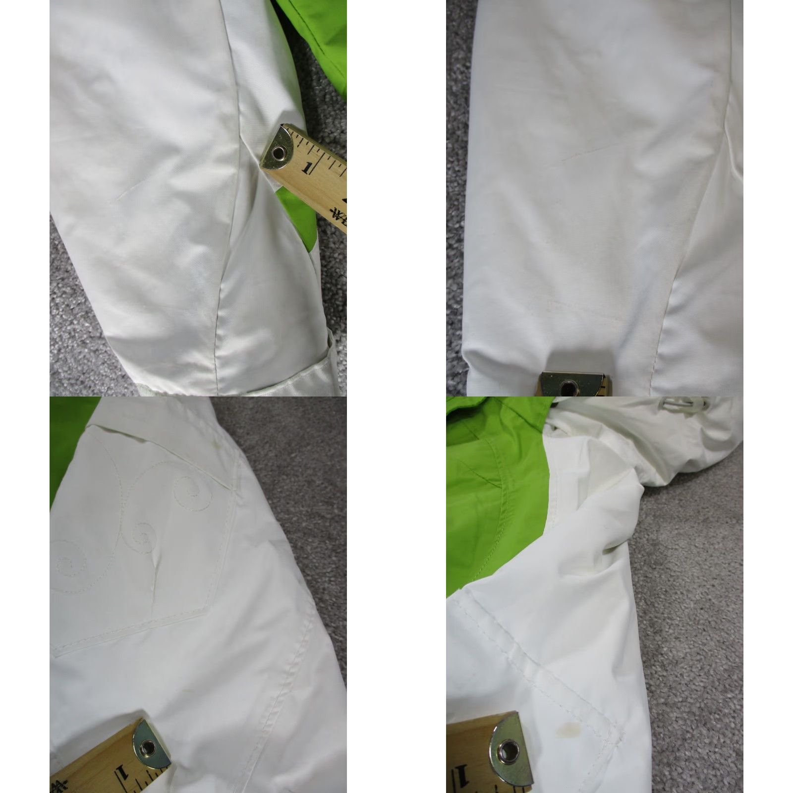 Vintage Vtg Columbia Jacket Womens M Green White Lime Omni-Tech 3-IN-1 Jacket Mens Womens Size M / US 6-8 / IT 42-44 - 8 Thumbnail