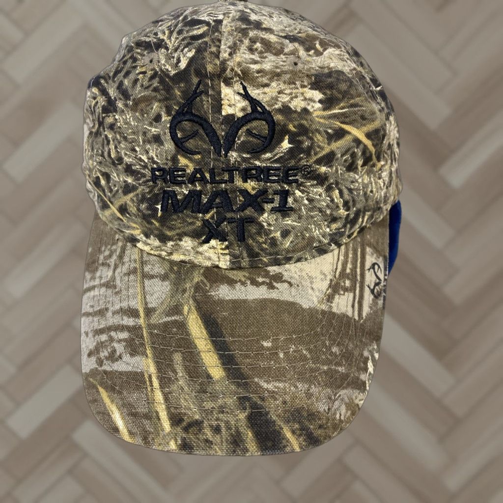 Realtree Realtree Hat Cap Strapback Camouflage Embroidered Casual Hunter Camo /558 Size ONE SIZE - 1 Thumbnail