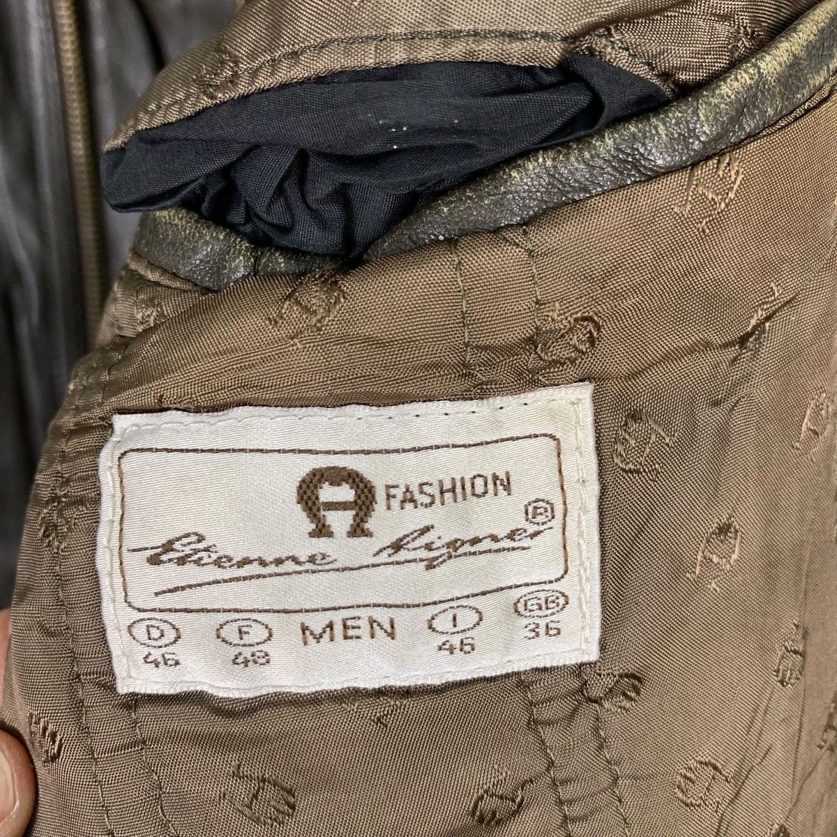 Etienne Aigner Eteinner Aigner Leather Jacket #0141-C8 Size US M / EU 48-50 / 2 - 18 Thumbnail
