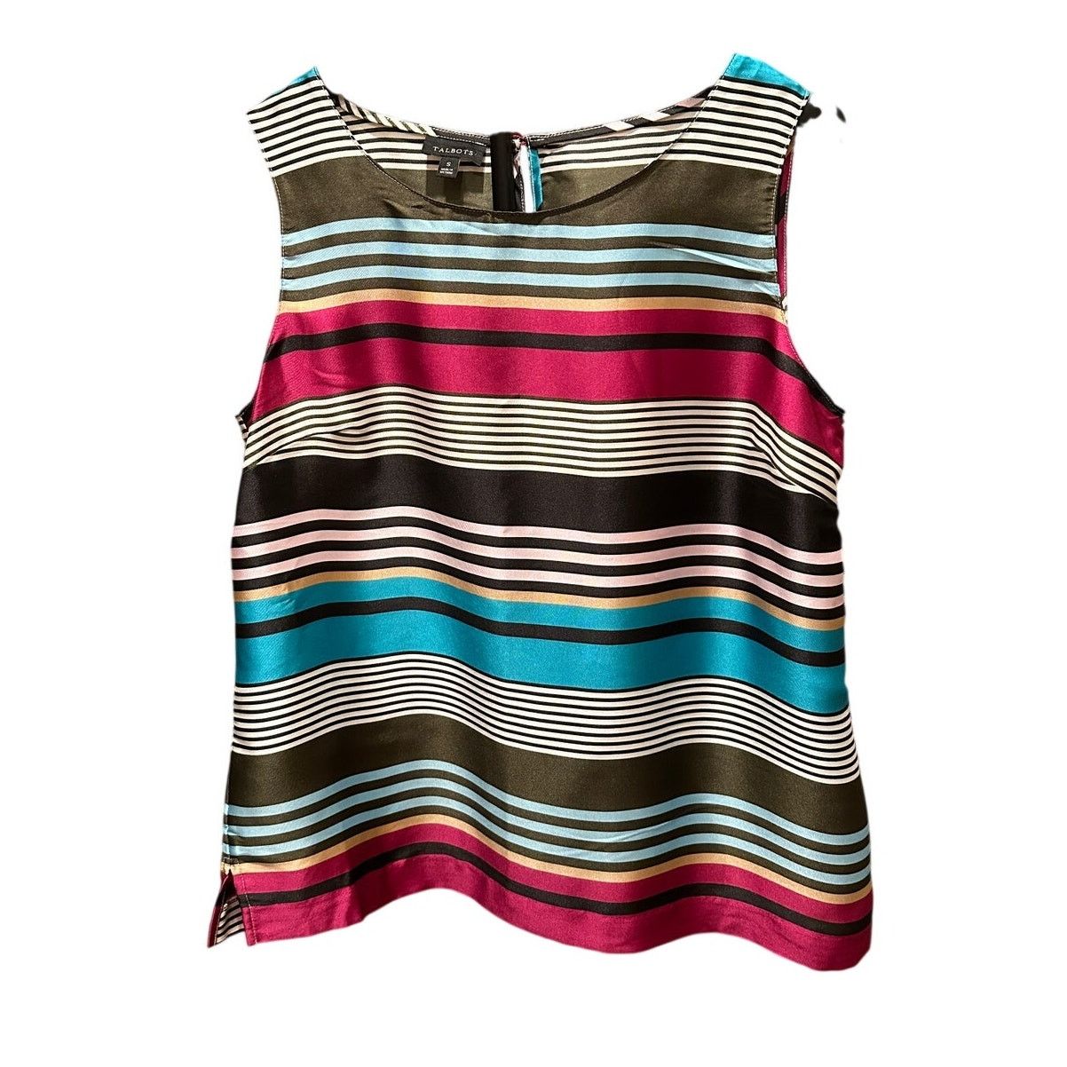 Talbots Talbots Striped Sleeveless Blouse Multicolor Size Small Size S / US 4 / IT 40 - 1 Thumbnail