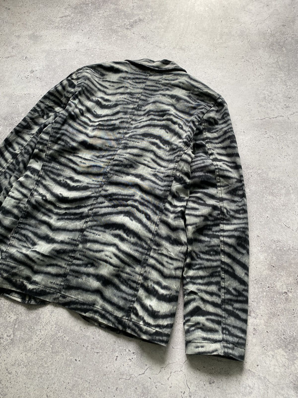 Japanese Brand × Tripp NYC Tripp Nyc Zebra Avant Garde Vintage Blazer Jacket Size US L / EU 52-54 / 3 - 14 Thumbnail