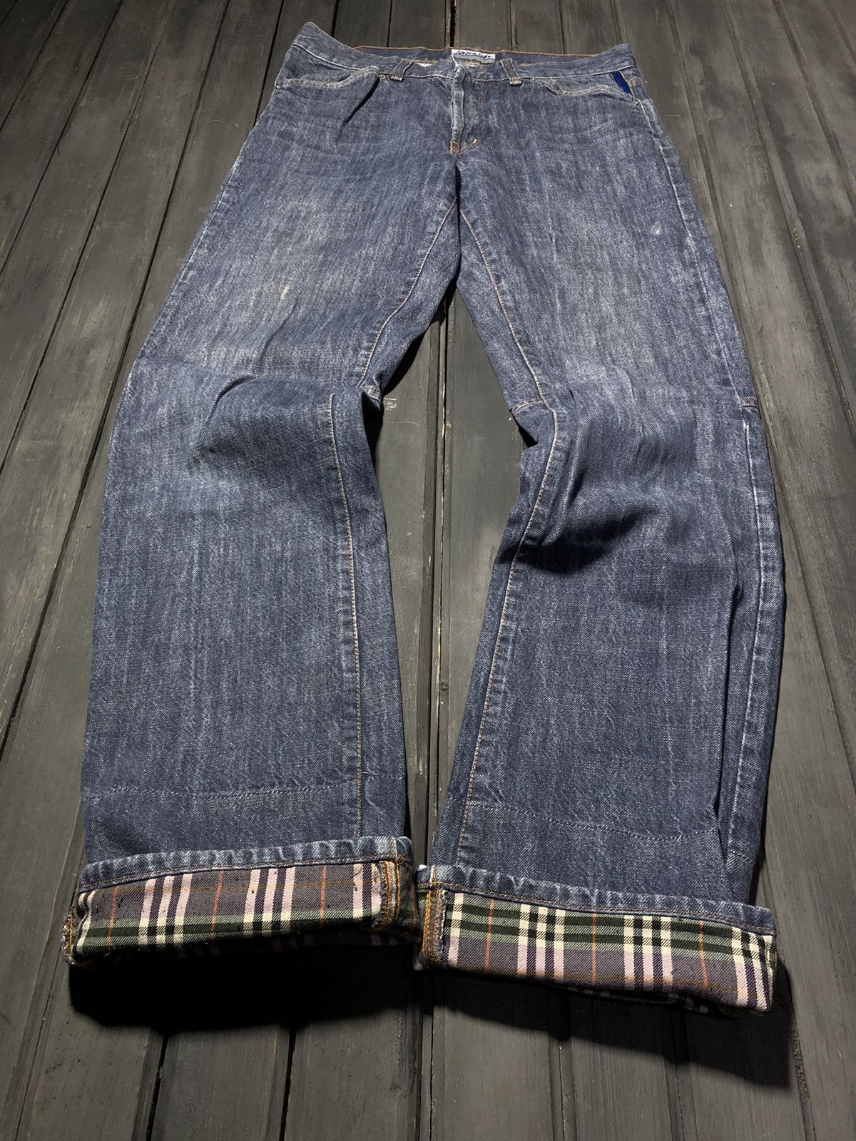 Hysteric Glamour VINTAGE 💥HYSTERIC GLAMOUR RICK OWENS STYLE WASHED JEANS 90S Size US 31 - 2 Thumbnail