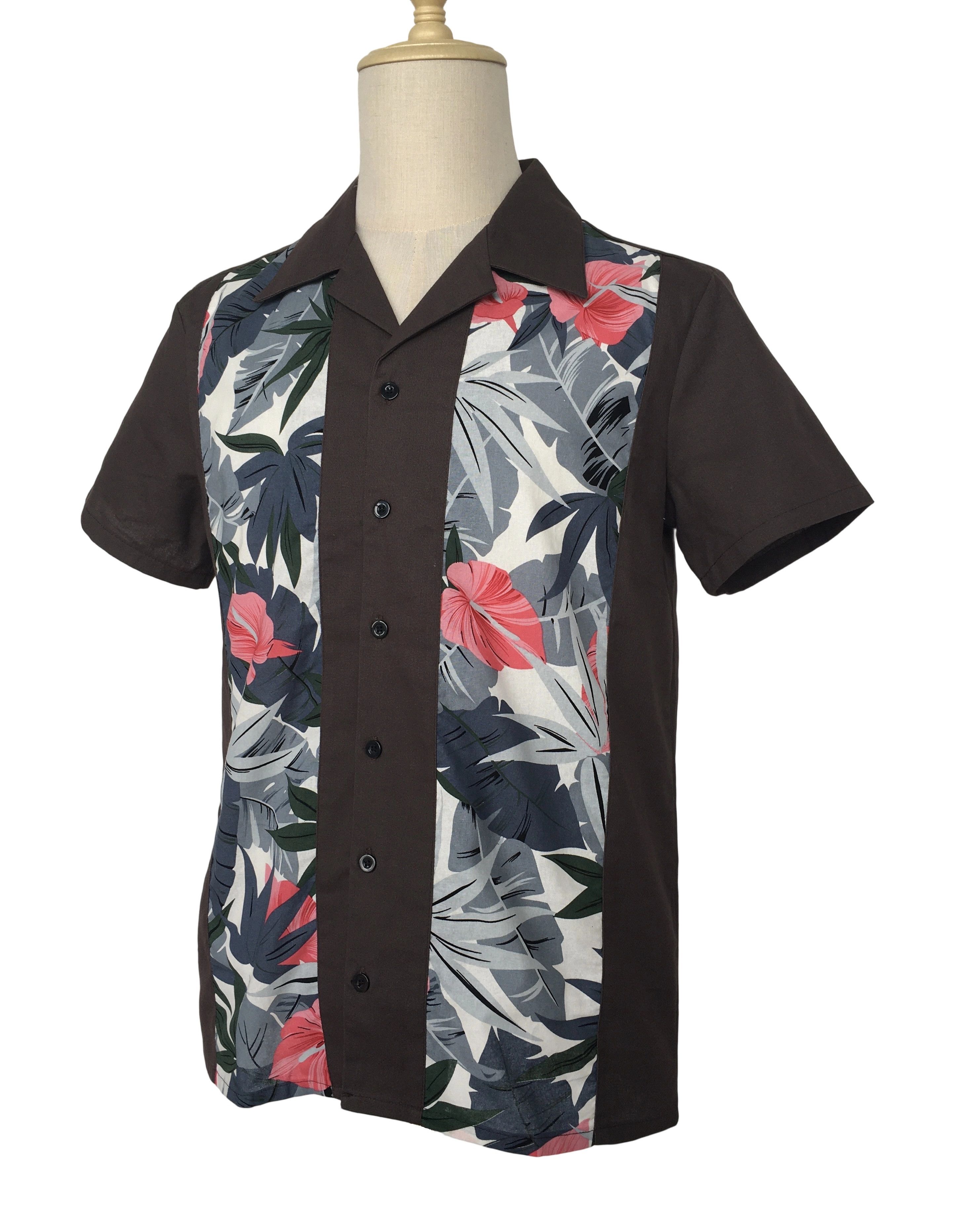Other Vintage design men shirts two tone bowling floral shirts Size US XXL / EU 58 / 5 - 2 Thumbnail