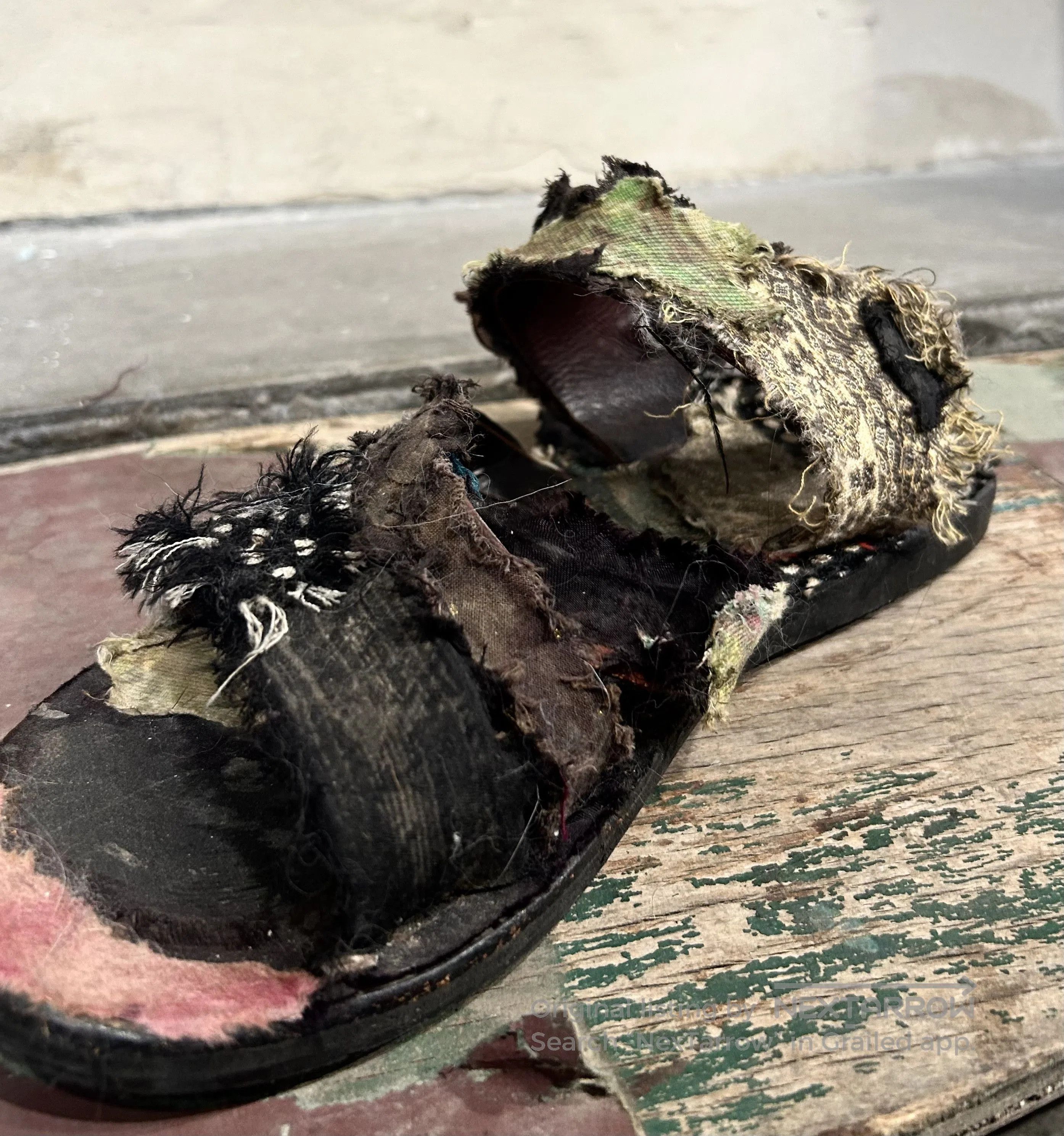 Nozomi Ishiguro Nozomi Ishiguro 00s Distressed Patchwork Sandals. Size US 8 / EU 41 - 6 Thumbnail