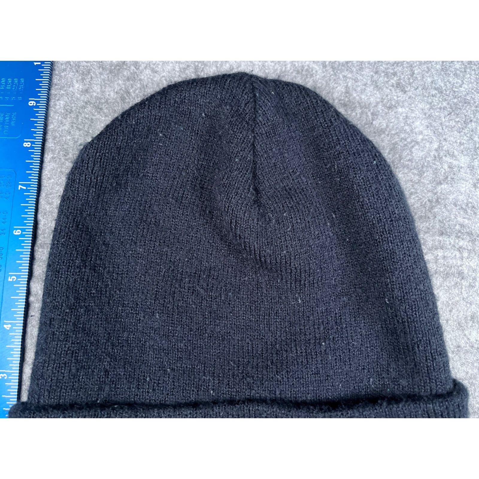 Carhartt Carhartt Beanie Hat Adult One Size Blue 100% Acrylic Knit Warm Workwear USA Logo Outdoor Ski Winter Fall Spring Summer Men Size ONE SIZE - 3 Thumbnail