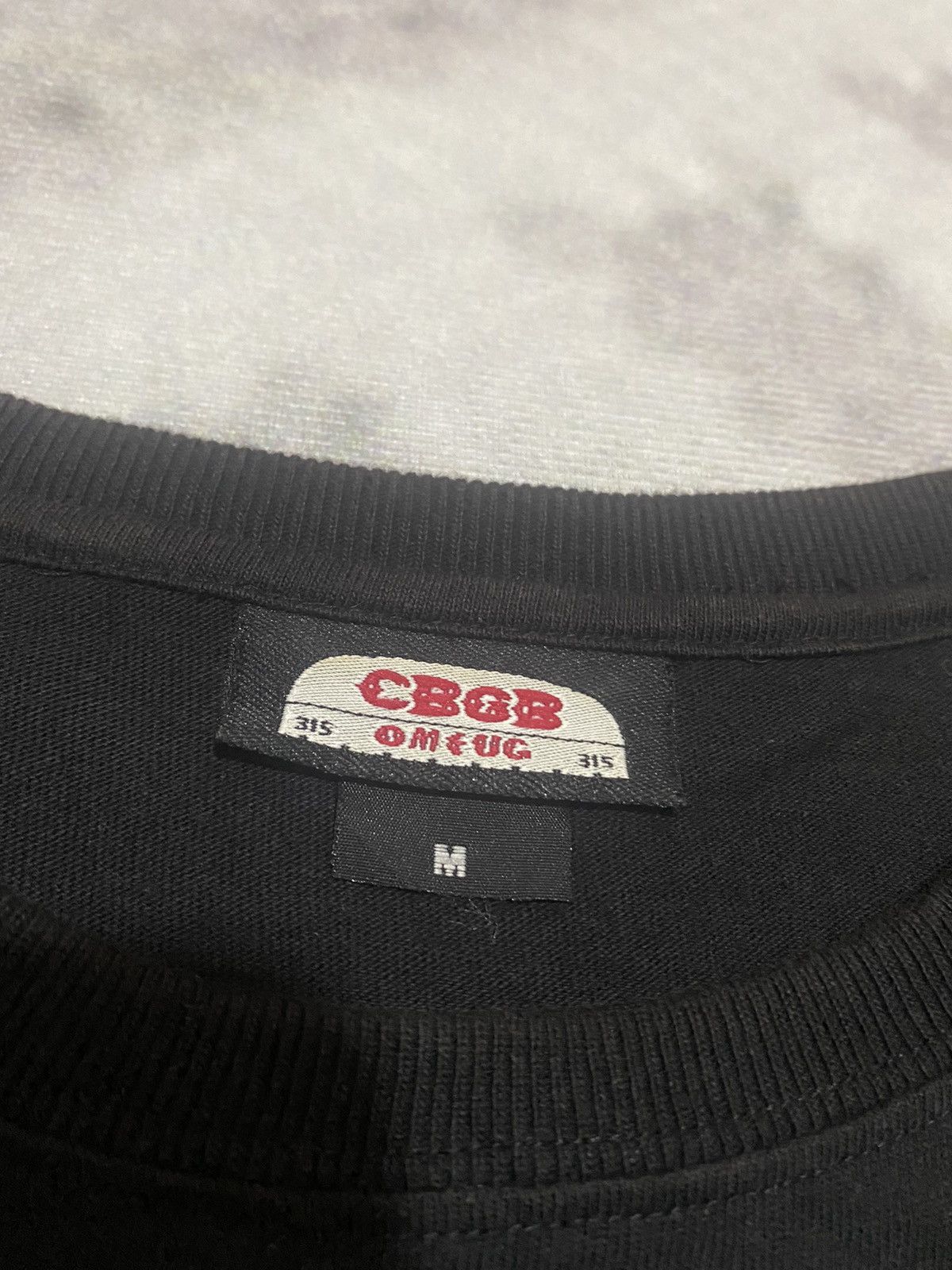 Vtg CBGB & OMFUG Band ☠️ L/S Shirt