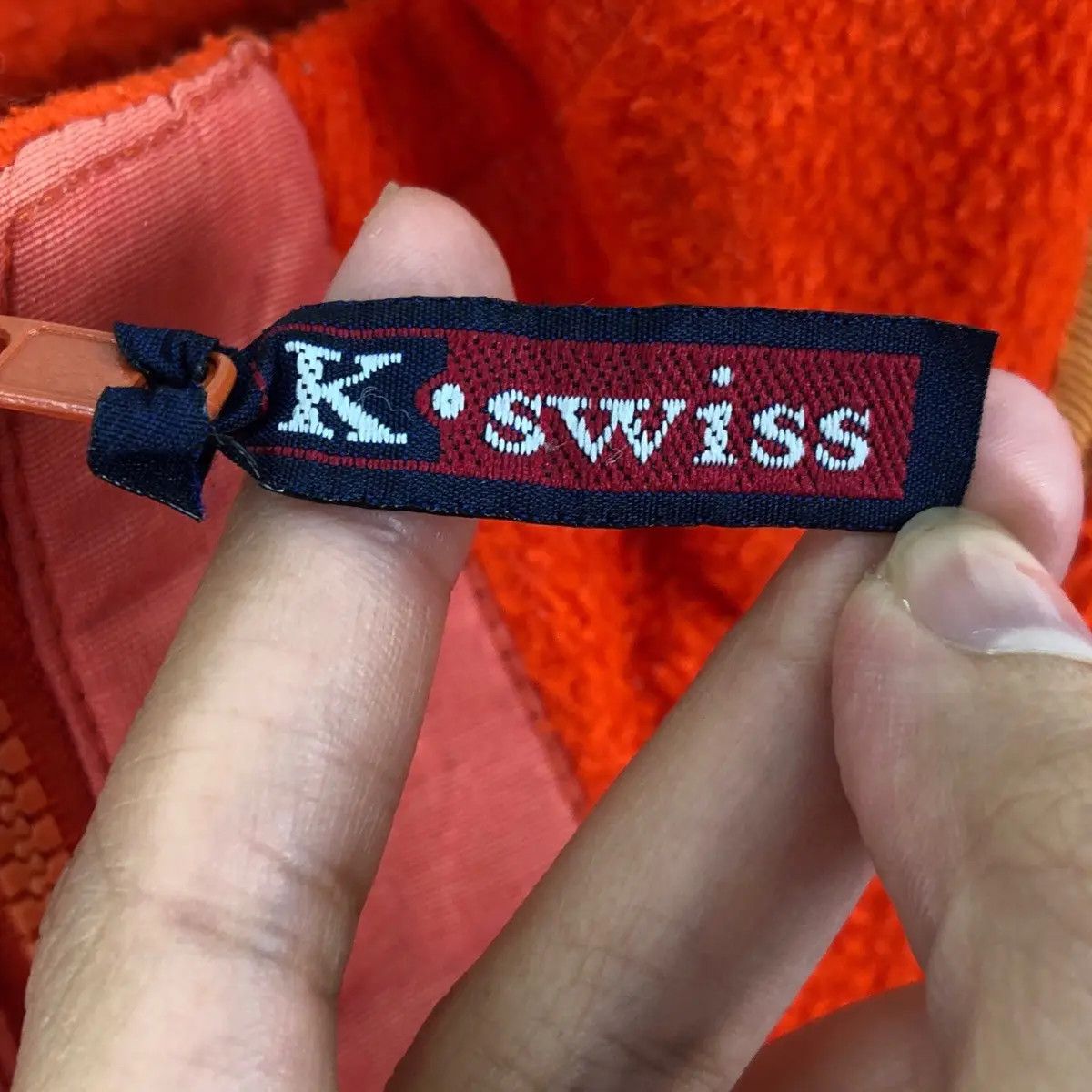K-Swiss Vtg K-SWISS TENNIS CALIFORNIA Retro X Fleece Jacket Sweater Size M / US 6-8 / IT 42-44 - 7 Thumbnail