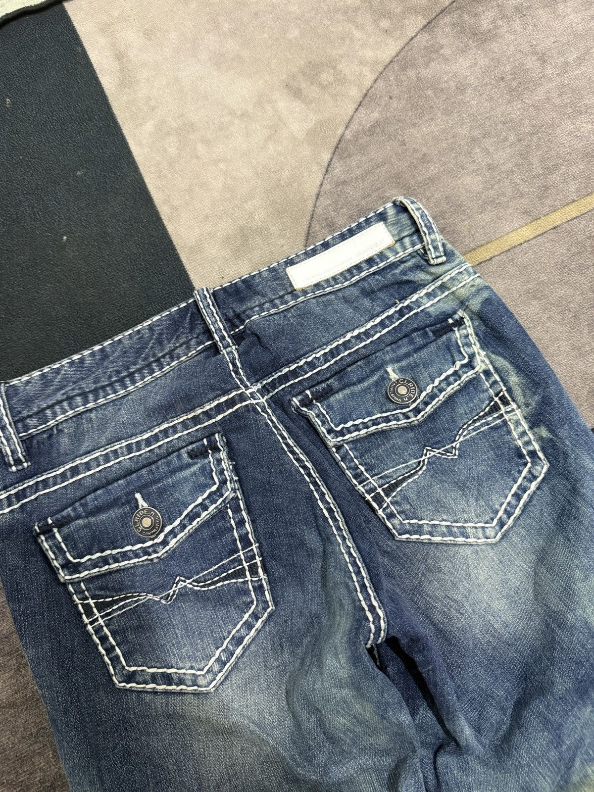 Tornado Mart CLRIDE.n FLARE IFSIXl DENIM PANTS Size US 28 / EU 44 - 6 Thumbnail