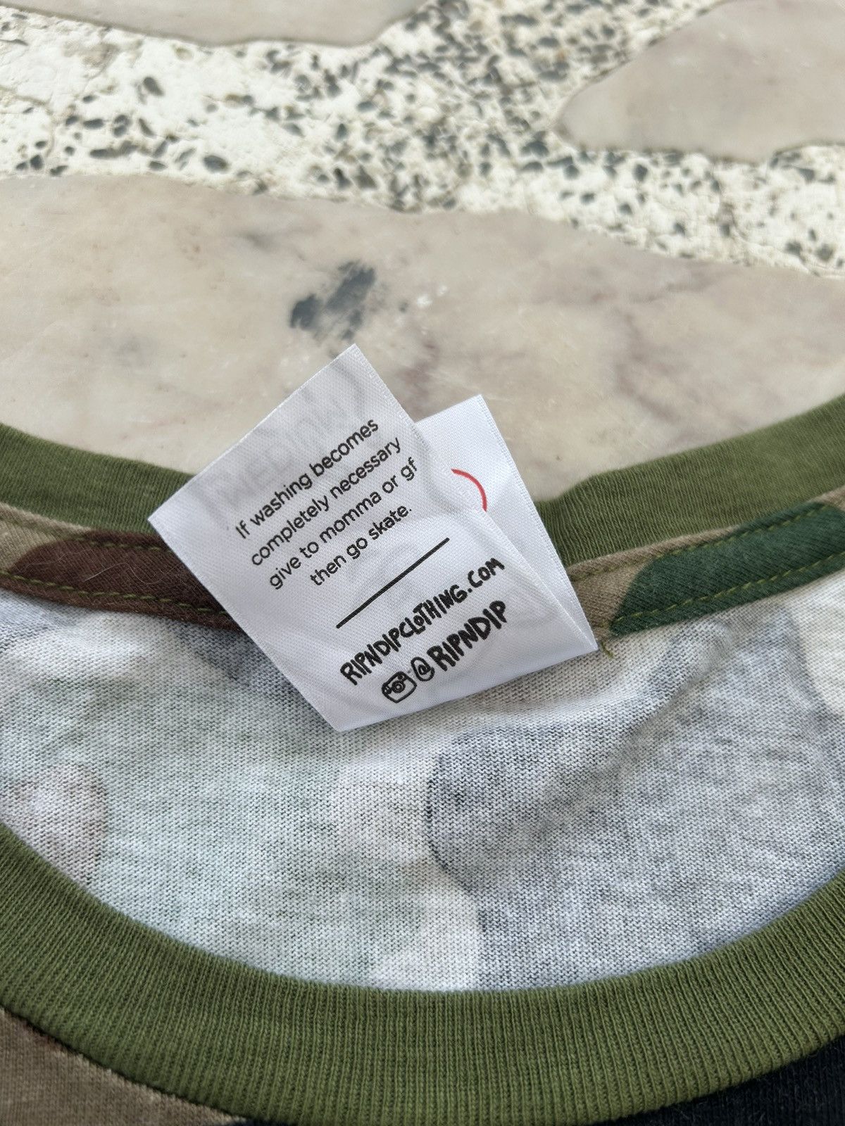 RIPNDIP Camo RinnDip Longsleeve Camo Tee Size US M / EU 48-50 / 2 - 8 Thumbnail
