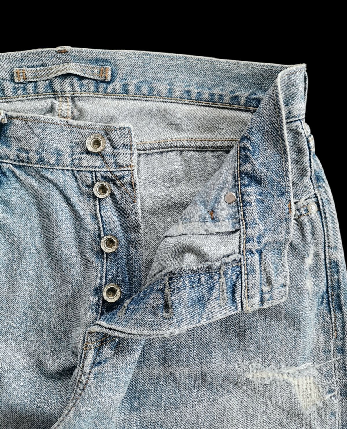 GOA GOA Selvedge Denim Distressed Size US 30 / EU 46 - 14 Thumbnail