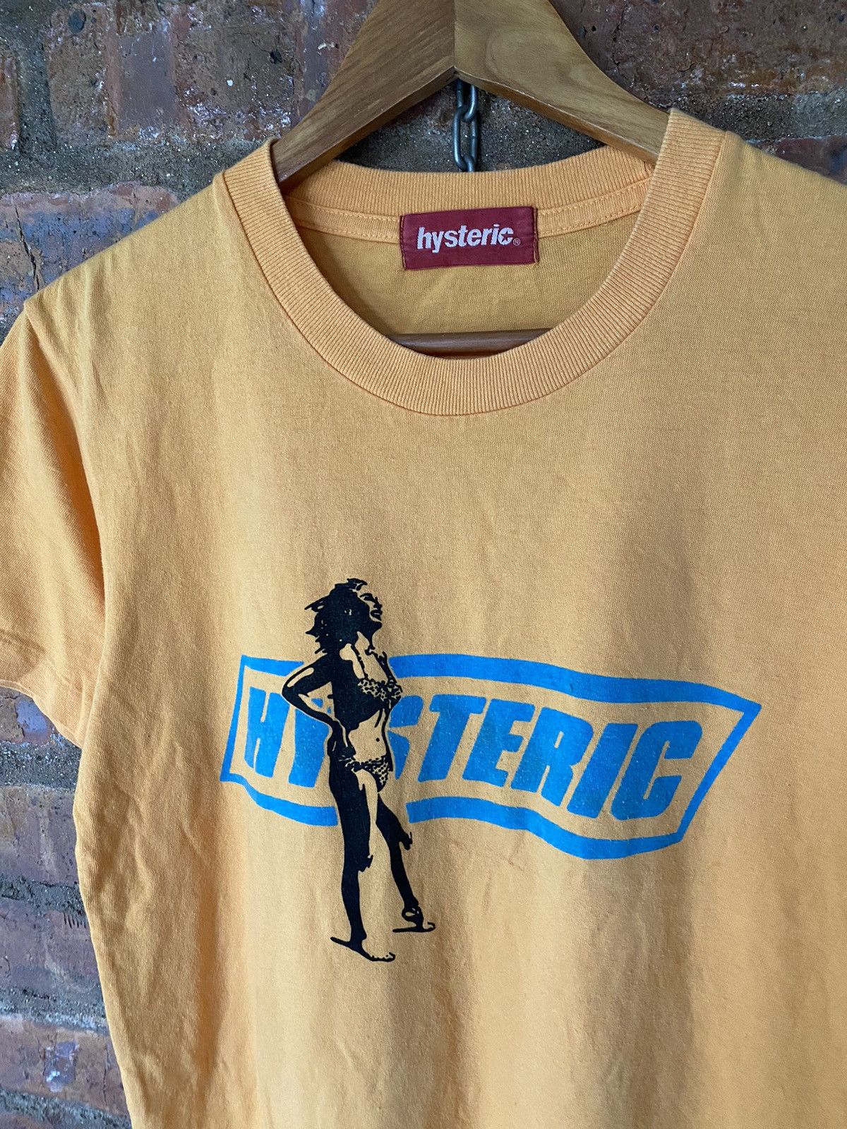 Hysteric Glamour 1990s Hysteric Pinup logo tee Size US M / EU 48-50 / 2 - 3 Thumbnail
