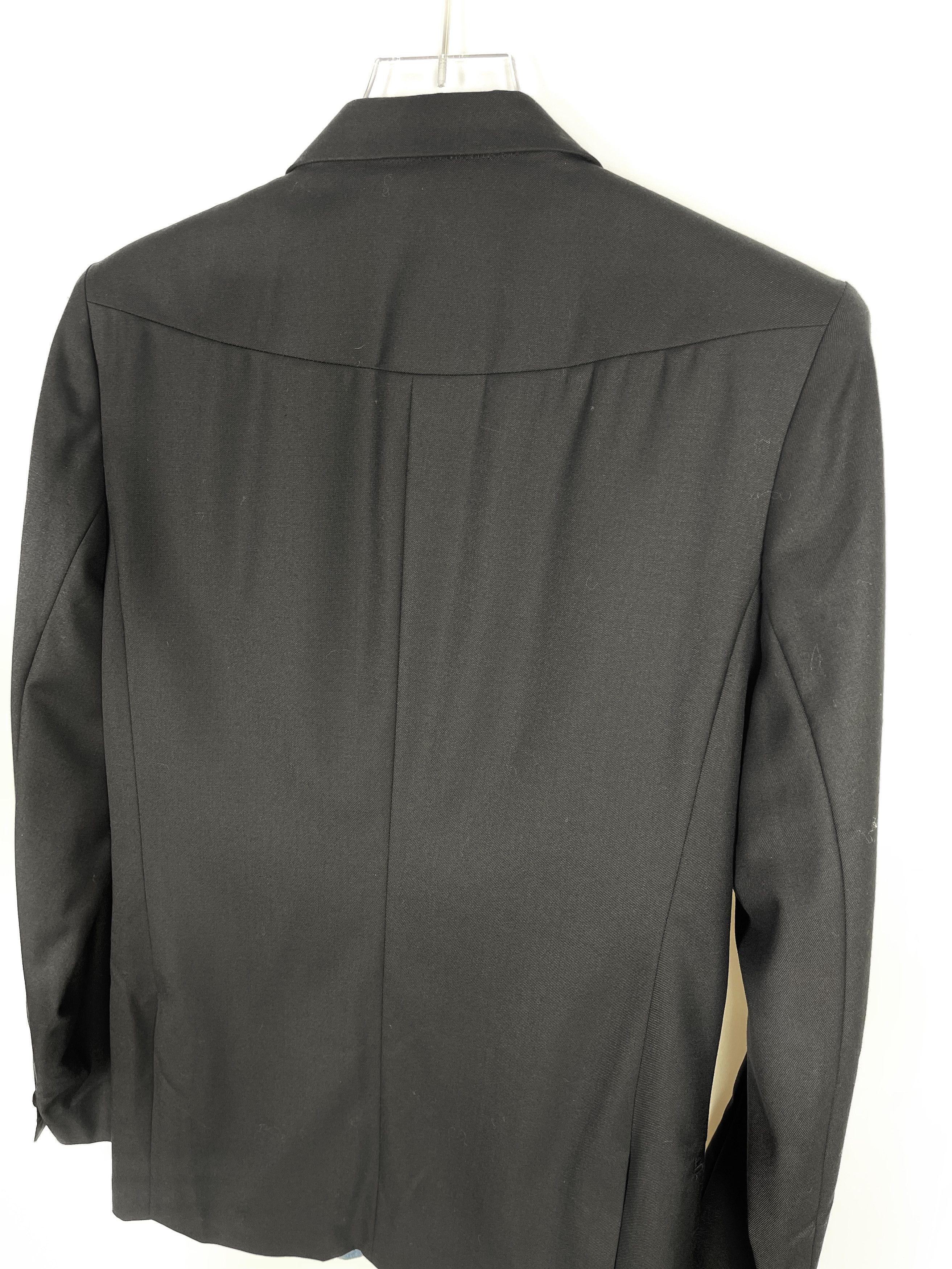 Maison MIHARA YASUHIRO MIHARA YASUHIRO Tailored Hybrid Denim Wool Jacket Size US S / EU 44-46 / 1 - 4 Thumbnail