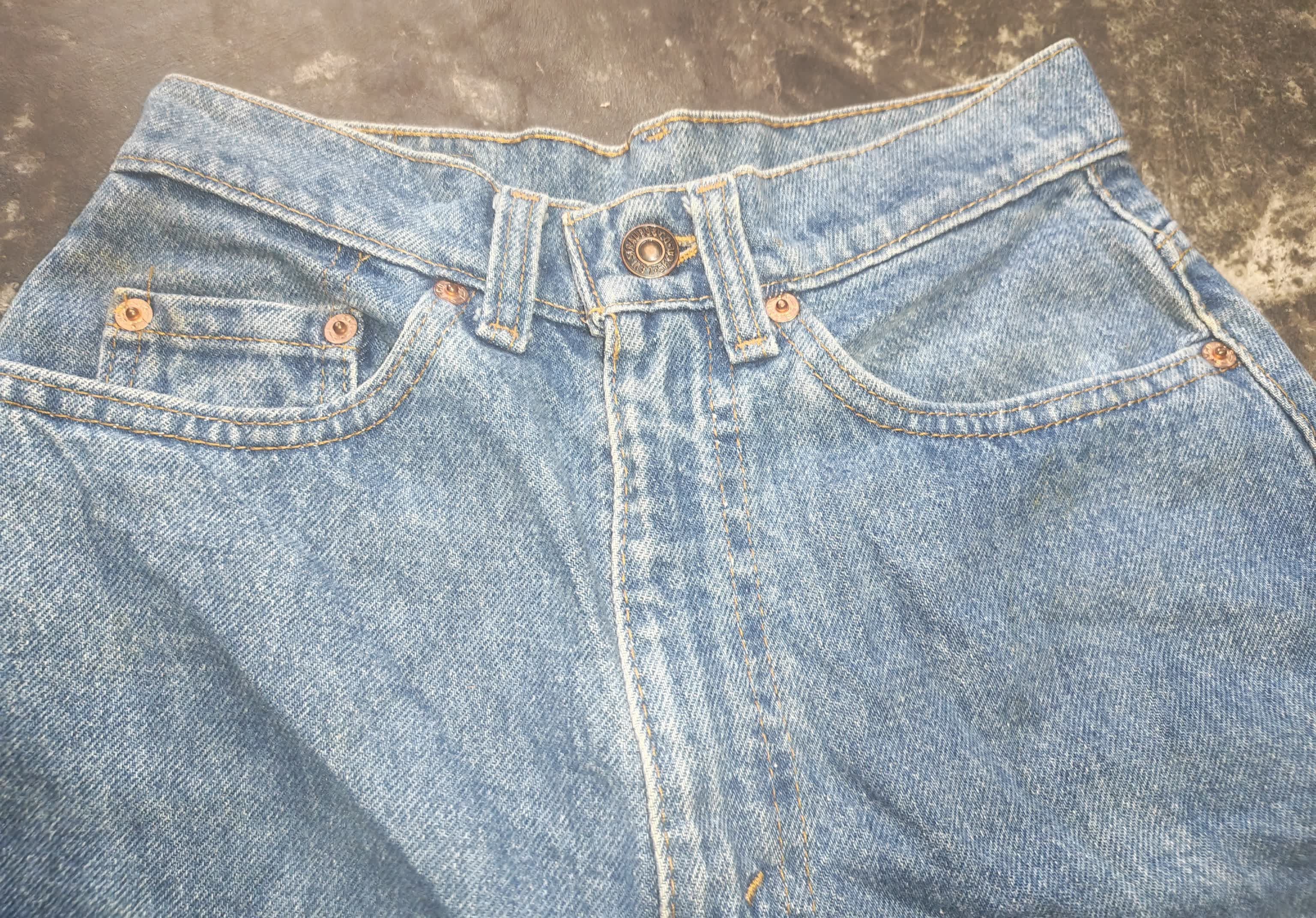 Levi's Vintage Clothing Vintage Levi’s 525 USA Light Wash Denim W28 Size 28" / US 6 / IT 42 - 3 Thumbnail