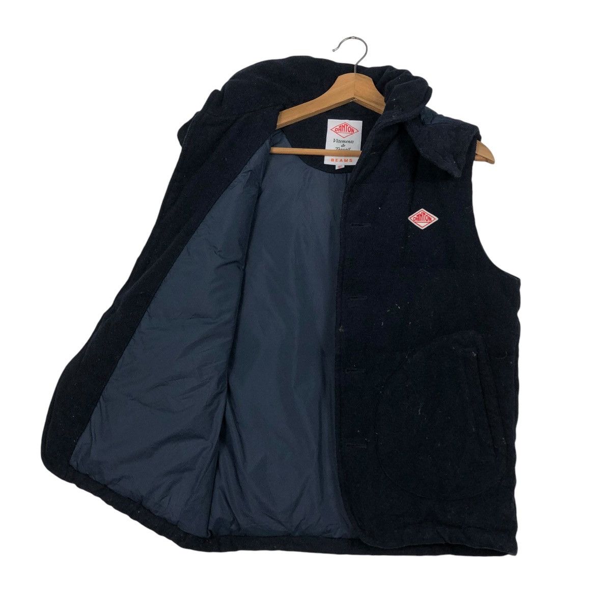 Beams Plus 🔥VINTAGE PUFFER VEST JACKET CHORE DANTON BEAMS Size US M / EU 48-50 / 2 - 13 Thumbnail