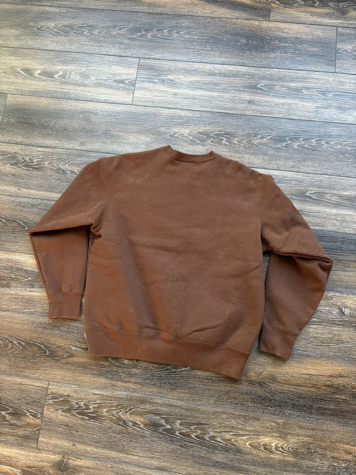 Supreme Supreme Small Box Crewneck Brown Size US S / EU 44-46 / 1 - 2 Thumbnail