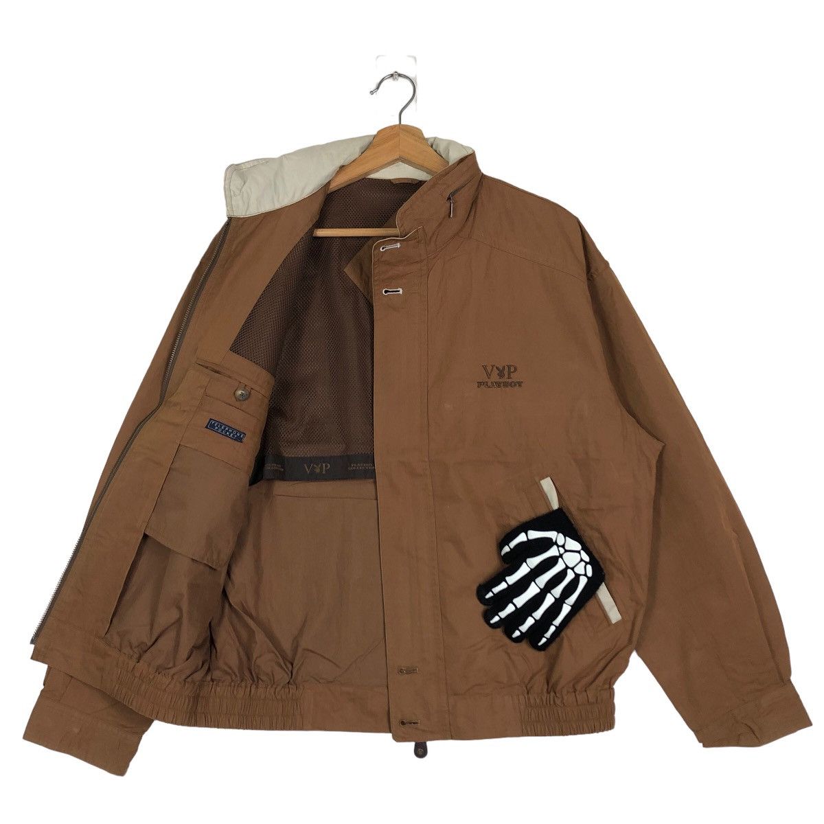 Japanese Brand 🔥90’s VINTGE RIOT RIOT BOMBER JACKET PLAYBOY JAPAN Size US L / EU 52-54 / 3 - 9 Thumbnail