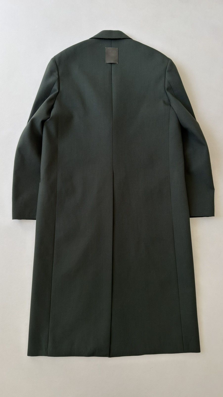 Lardini ‘Monotone’ Dark Green Wool Overcoat Size US M / EU 48-50 / 2 - 19 Thumbnail